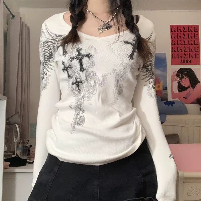 Japanese Brand Aesthetic Long Sleeve Size M / US 6-8 / IT 42-44 - 3 Thumbnail