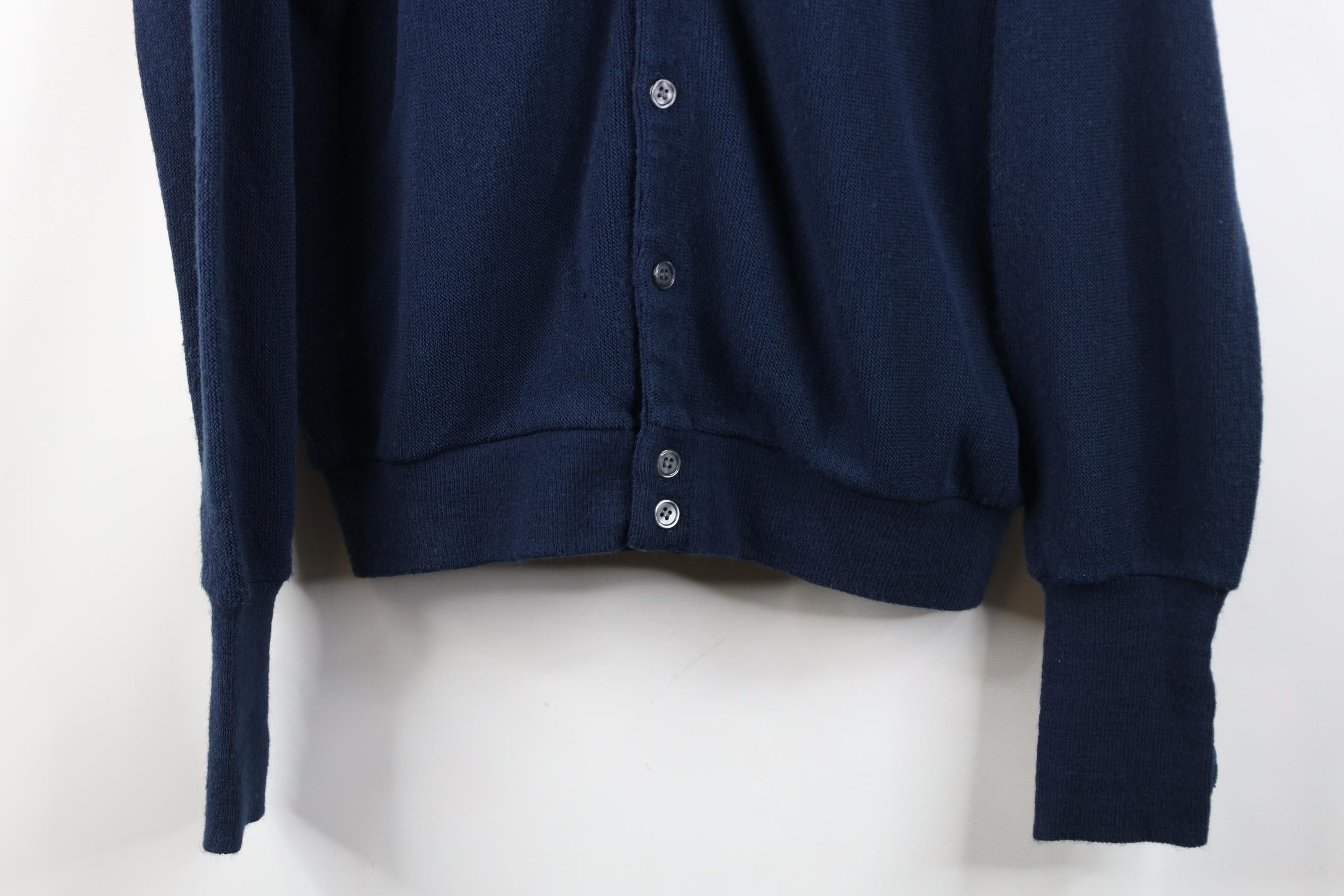 Izod Vintage 80s 90s Izod Golf Knit Cardigan Sweater Blue USA Size US M / EU 48-50 / 2 - 3 Thumbnail