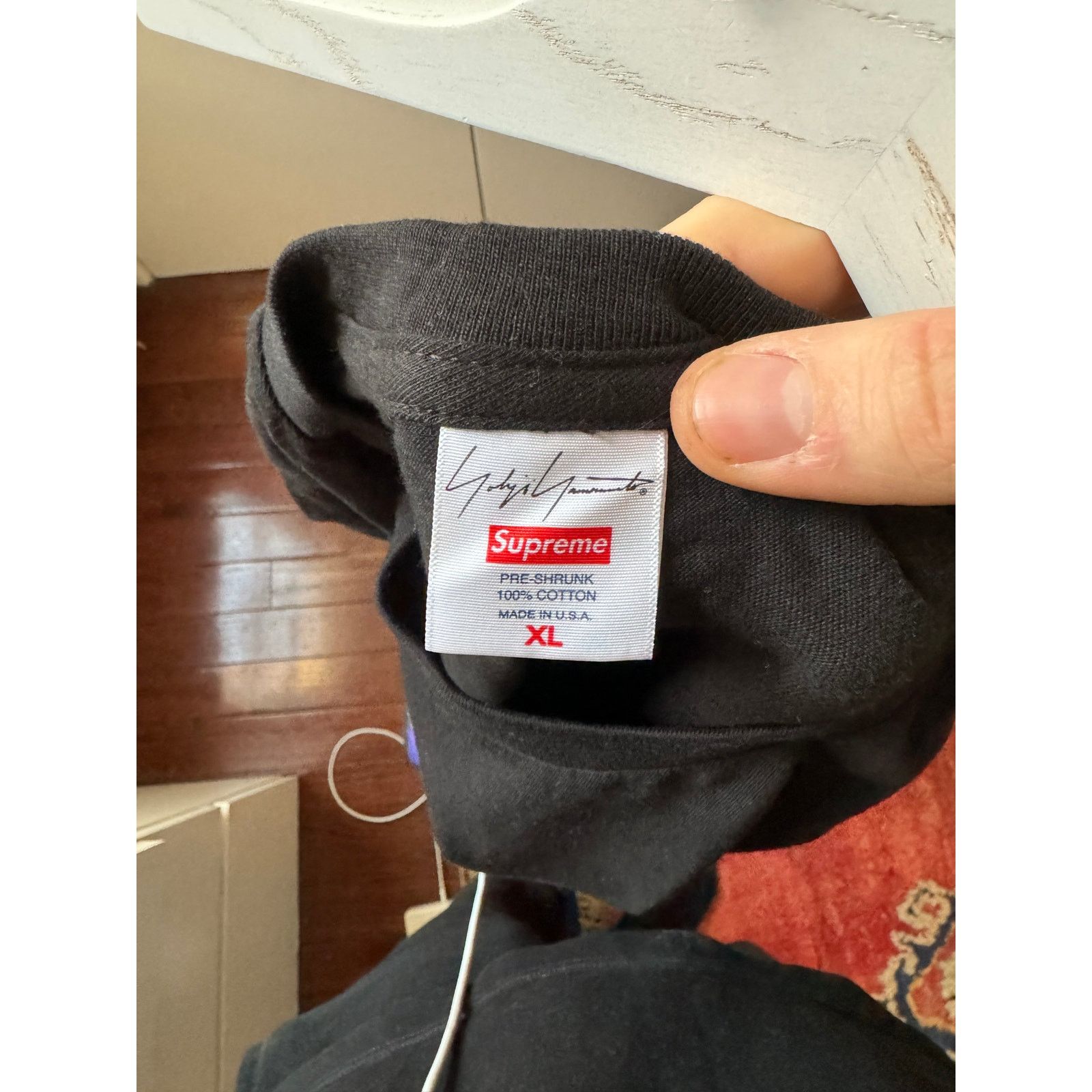 Supreme This Was Tomorrow T-Shirt (Black) Size US XL / EU 56 / 4 - 4 Thumbnail