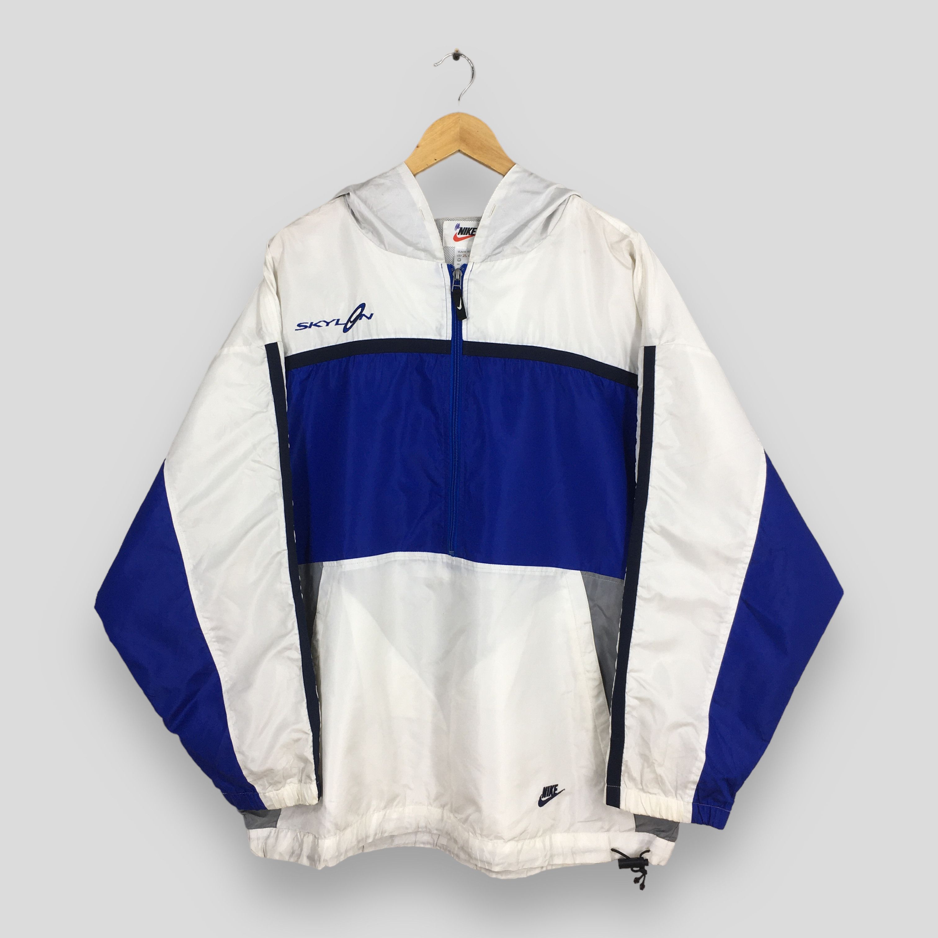 Nike Vintage 90s Nike Hoodie Training Jacket XLarge Size US XL / EU 56 / 4 - 1 Thumbnail