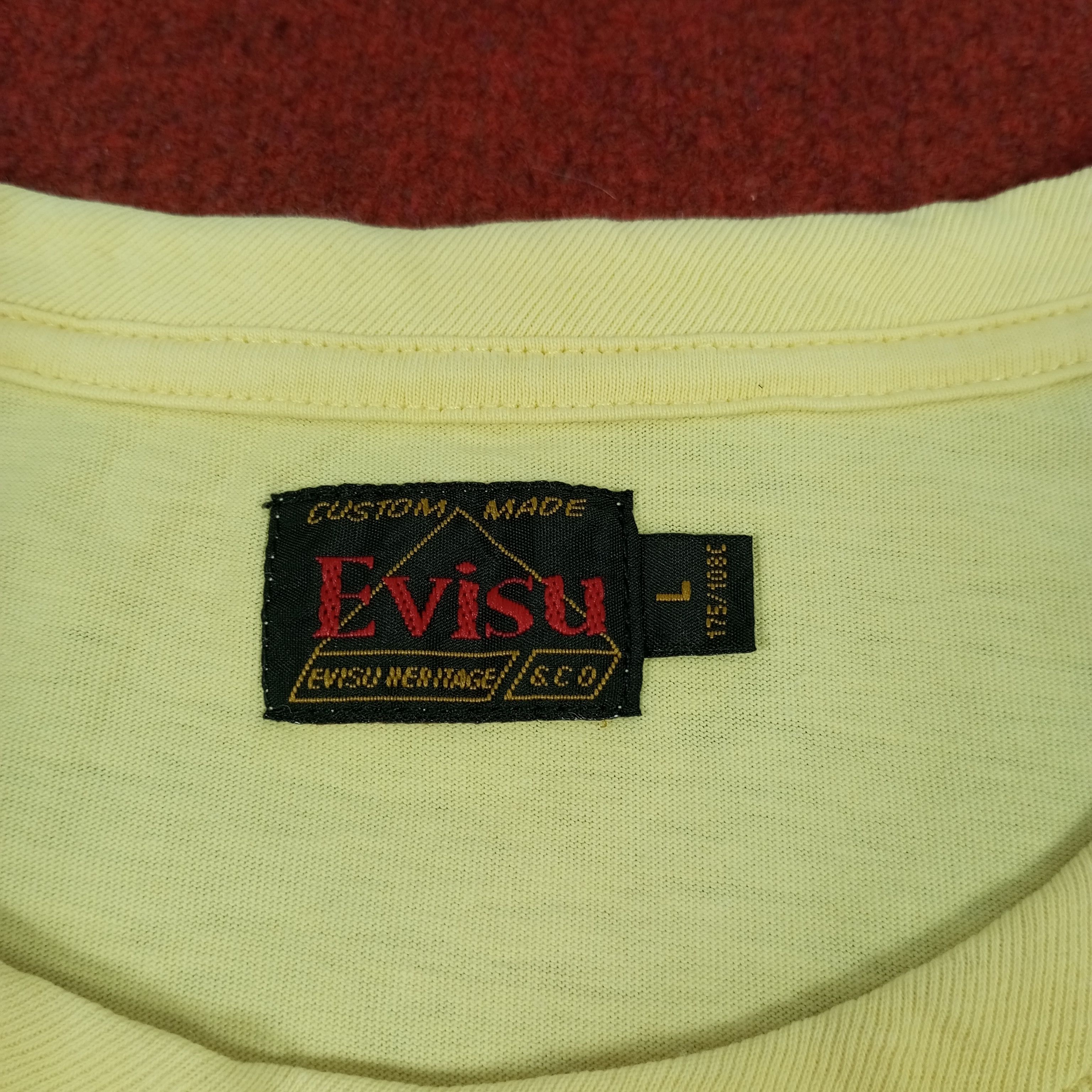 Evisu × Japanese Brand × Vintage Evisu Japanese Brand Streetwear Style Tshirt Size US M / EU 48-50 / 2 - 8 Thumbnail