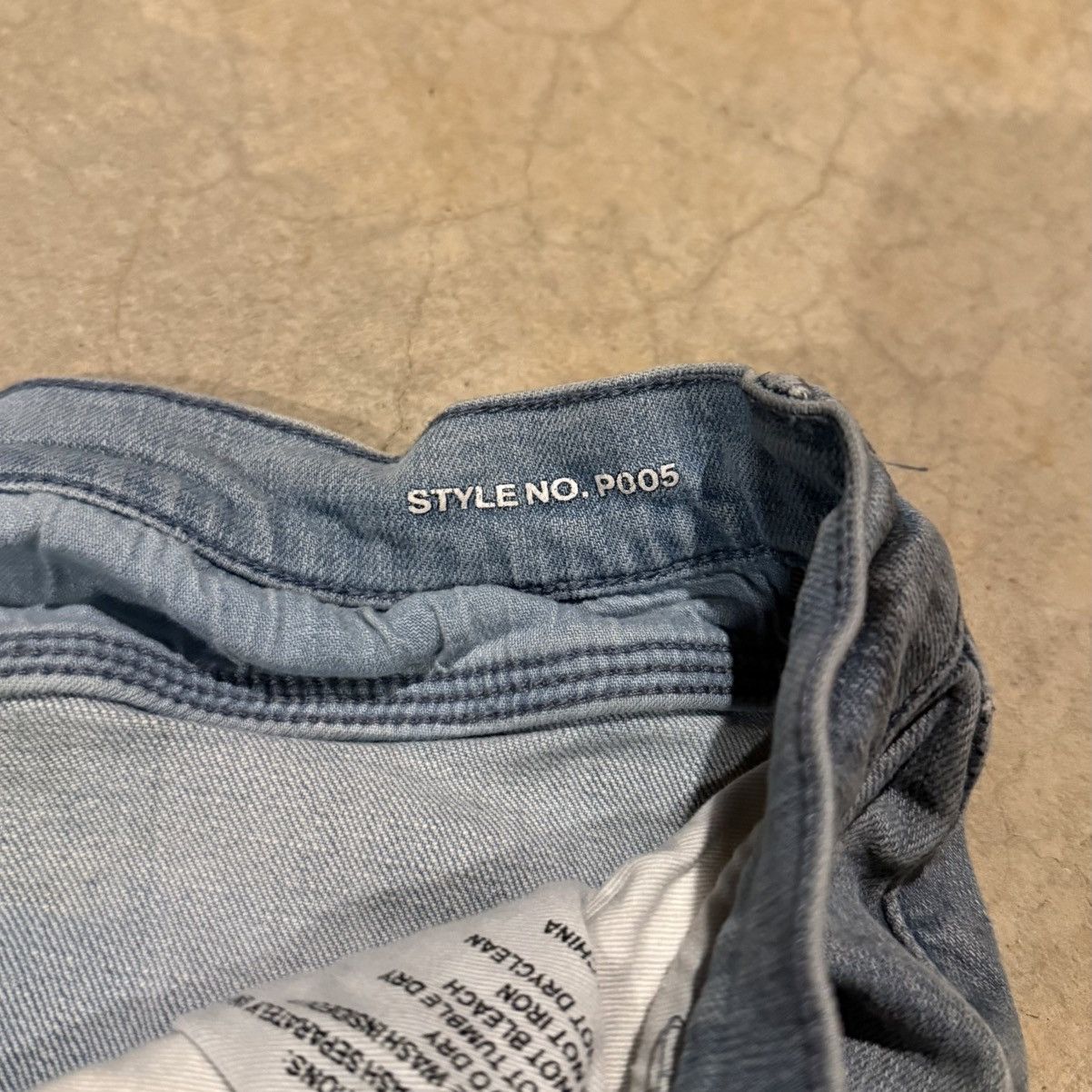 Purple Brand Purple Brand P005 Painters Waxed Indigo Slim Straight Denim Size US 40 / EU 56 - 8 Thumbnail