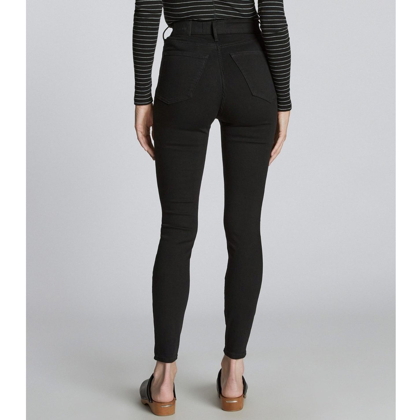 Everlane NWT Everlane Way-High Crop Skinny Jeans Sz. 27x26.50 Black Size 27" / US 4 / IT 40 - 6 Thumbnail