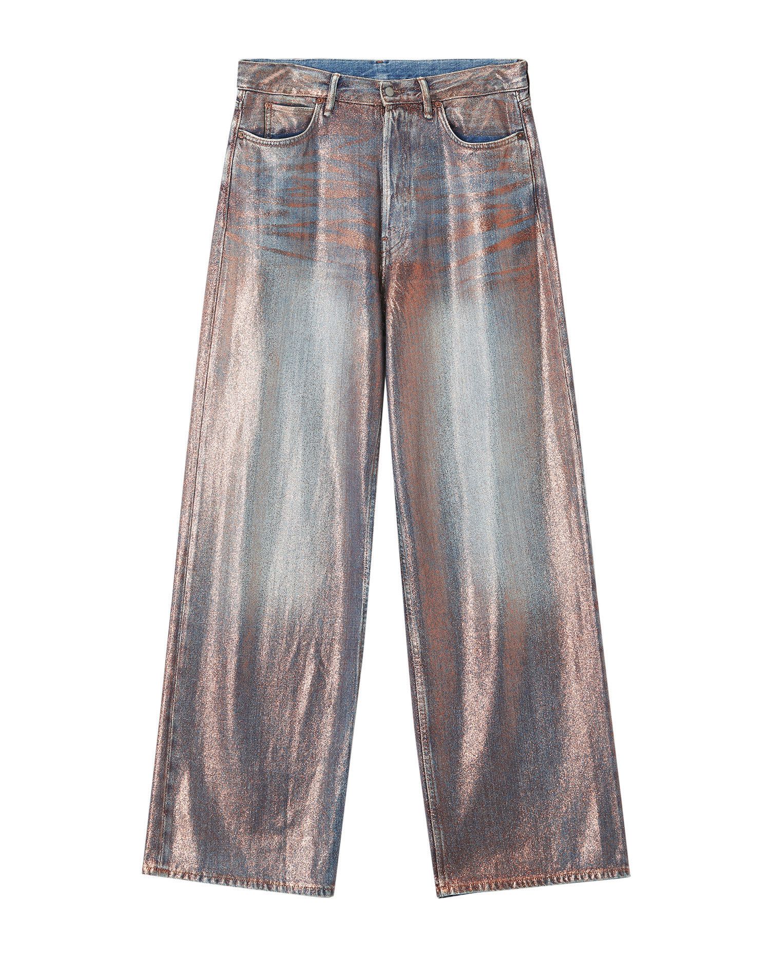 Acne Studios Acne Studios Metallic Rub Color Effect Jeans Size US 28 / EU 44 - 1 Thumbnail