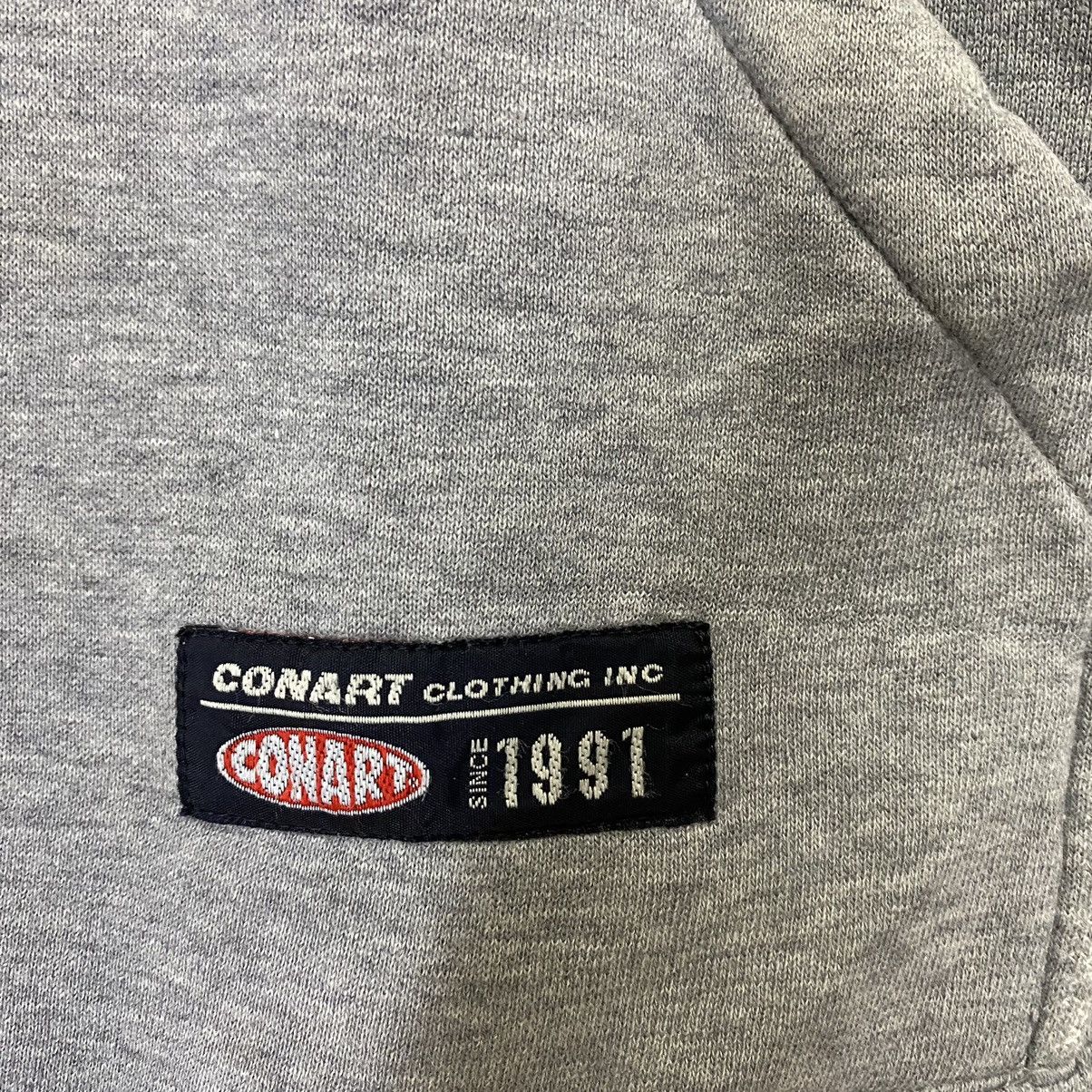 Japanese Brand VINTAGE 90s CONART GRAVITY DESIGN PULLOVER HOODIE Size US XL / EU 56 / 4 - 6 Thumbnail