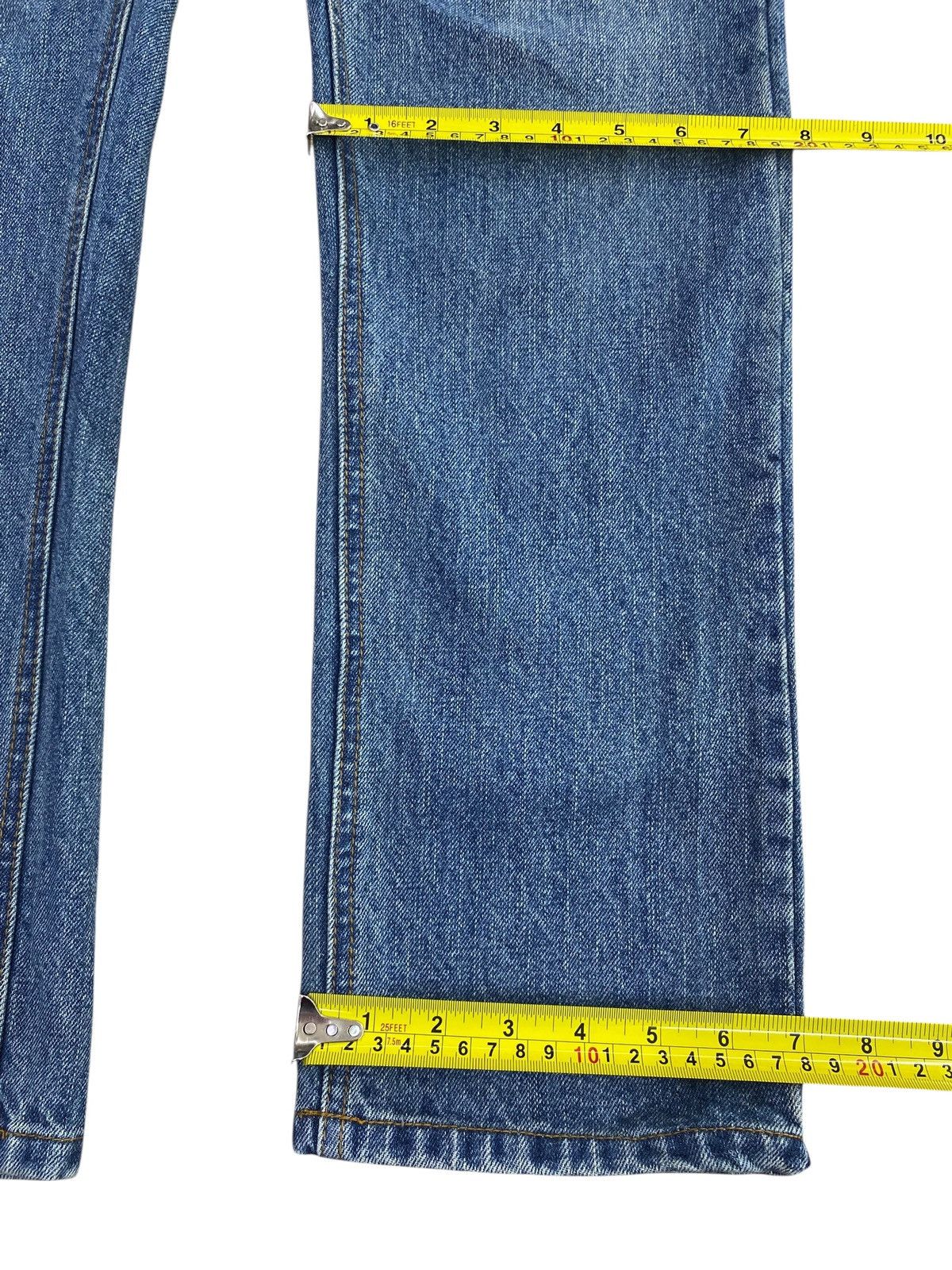 Japanese Brand Japanese Brand Acid Blue Wash Style Distressed Jeans Size US 30 / EU 46 - 7 Thumbnail