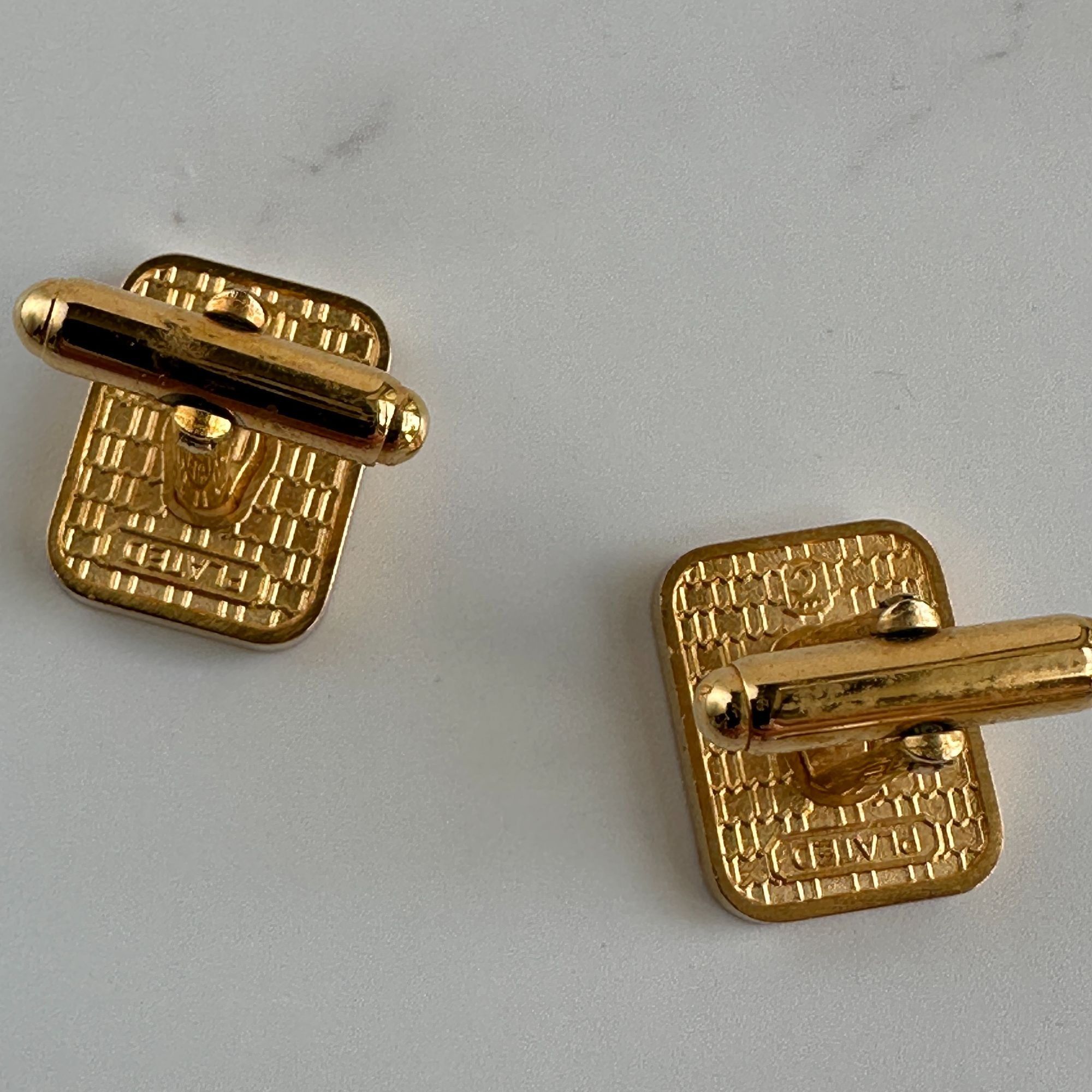 Vintage Vintage MASA Gold Cufflinks – Clabco, Medical Logo Size ONE SIZE - 3 Thumbnail