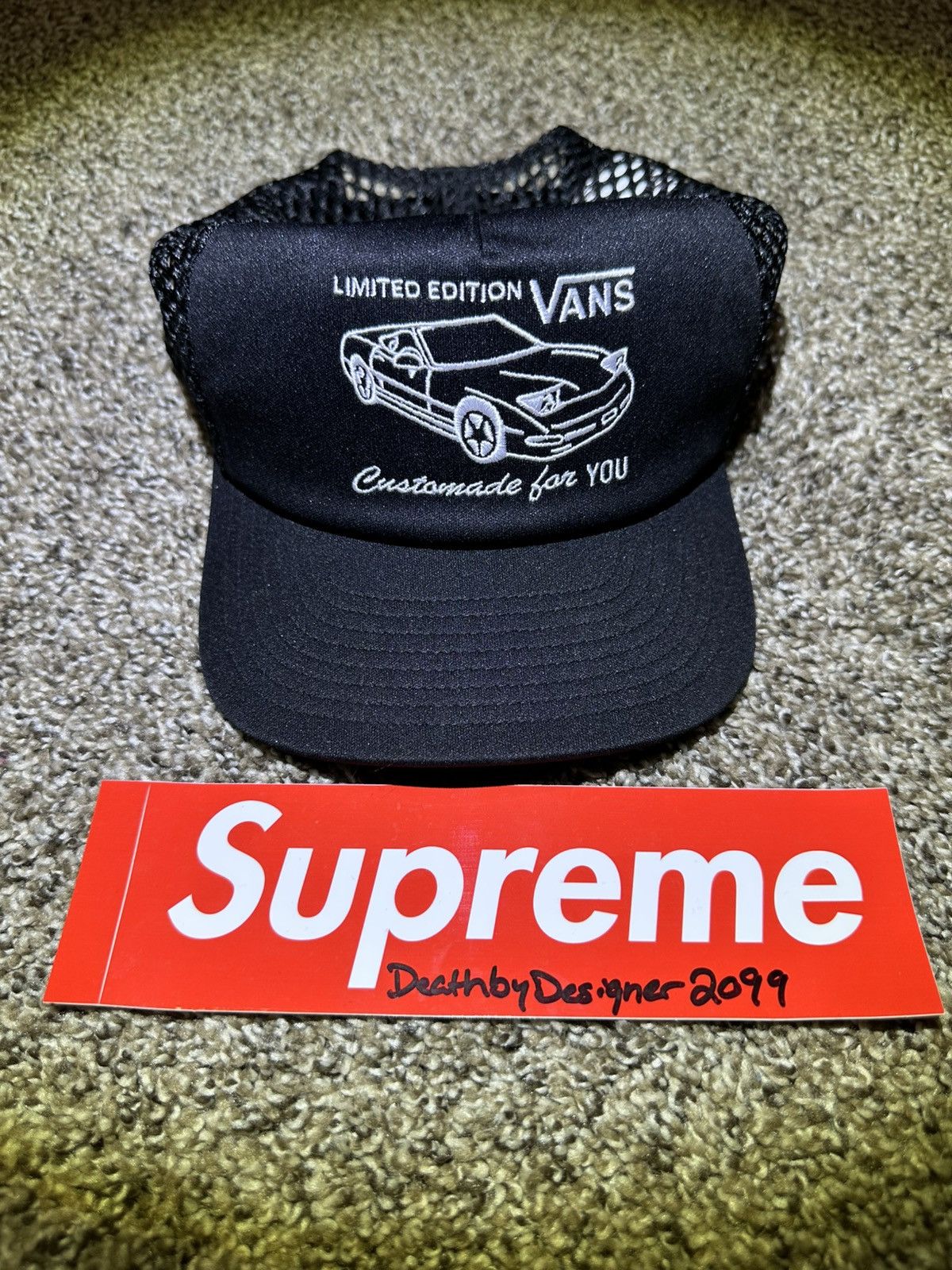 Vans Vans Vintage Logo Hat Size ONE SIZE - 1 Thumbnail