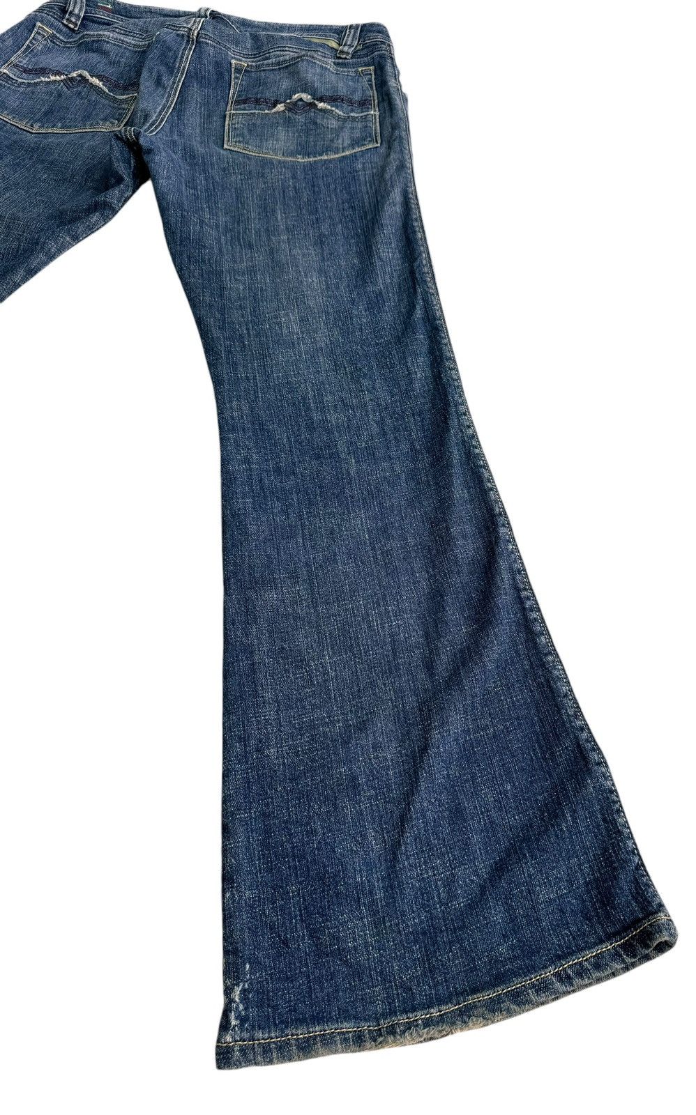 Diesel Vintage Super Flare Diesel Distressed Jeans Size US 32 / EU 48 - 10 Thumbnail
