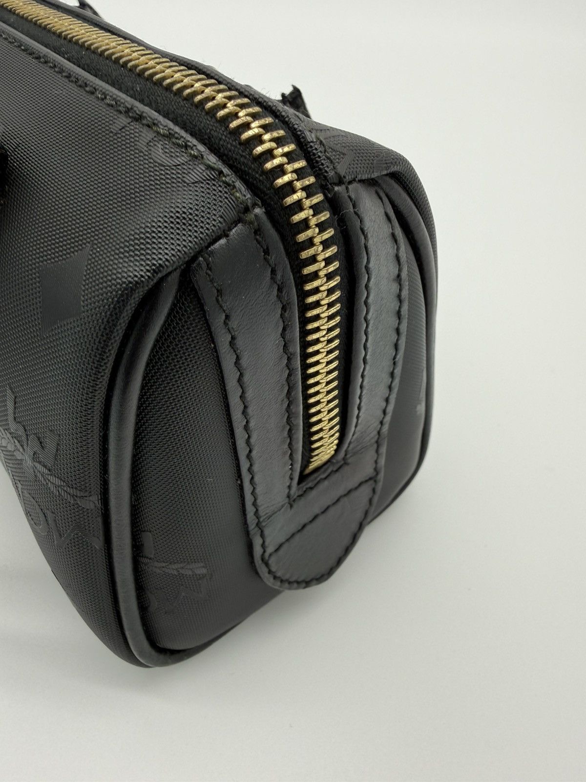 MCM MCM Visetos Logogram 2-Way Hand Bag – Black Size ONE SIZE - 22 Thumbnail