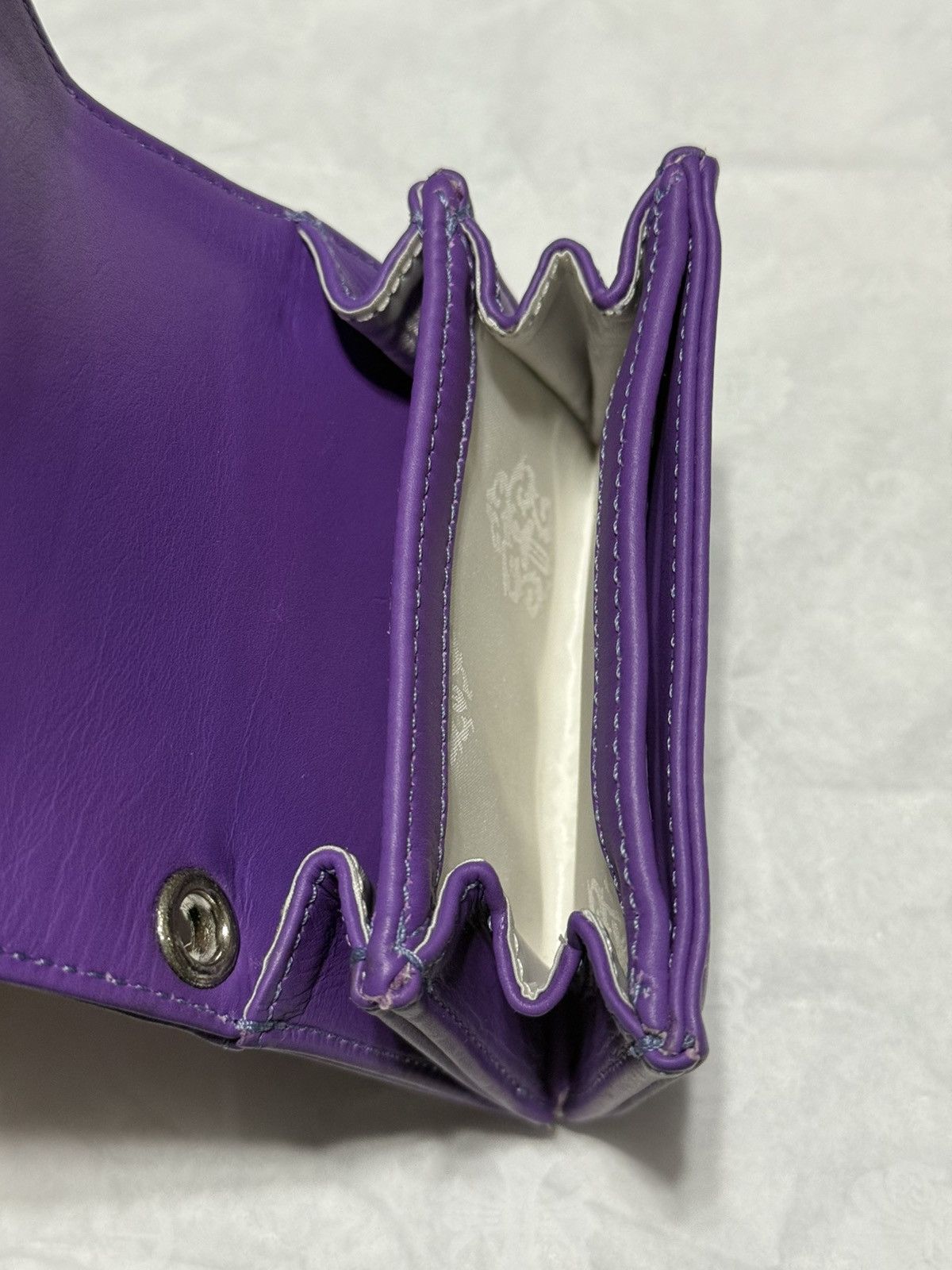 Chrome Hearts Chrome Hearts Purple CH Plus Wallet Size ONE SIZE - 6 Thumbnail