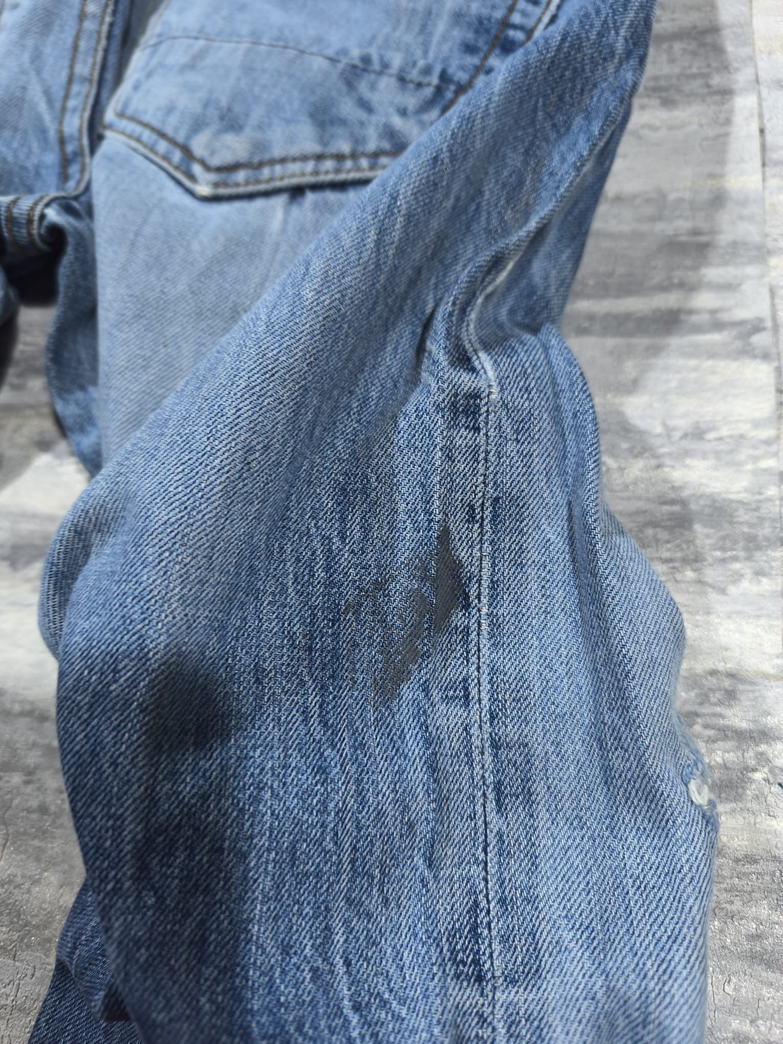 Hysteric Glamour vintage trashed distressed prps selvedge denim jeans Size US 30 / EU 46 - 12 Thumbnail