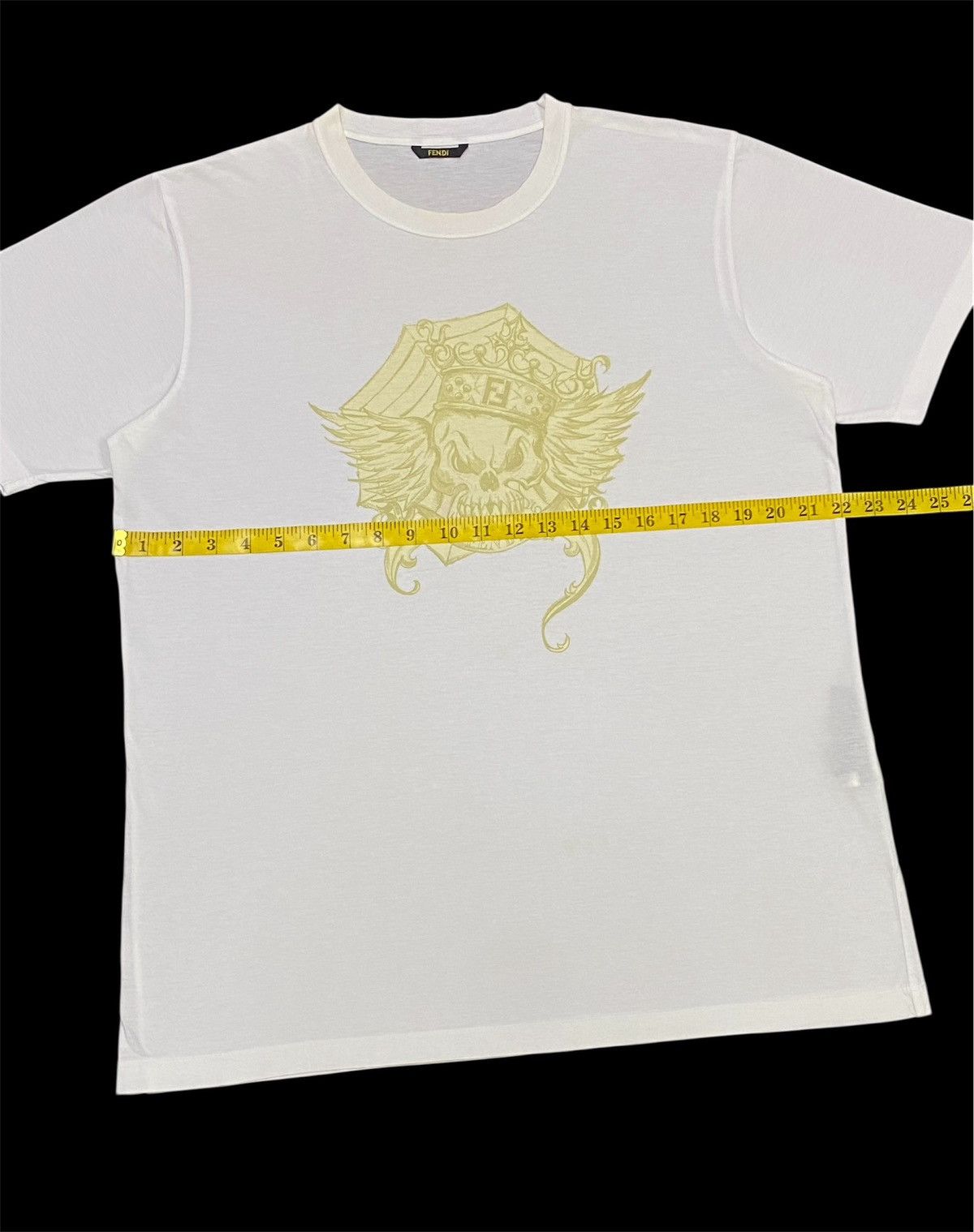 Fendi Fendi Skull Crewneck T-Shirt Size US L / EU 52-54 / 3 - 13 Thumbnail