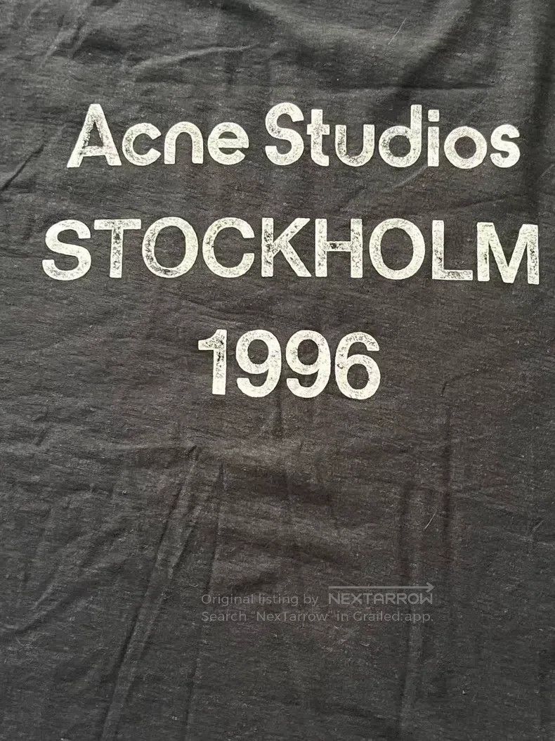 Acne Studios Acne Studios 1996 Series Letter Print Crewneck Short Sleev Size US XXS / EU 40 - 3 Thumbnail