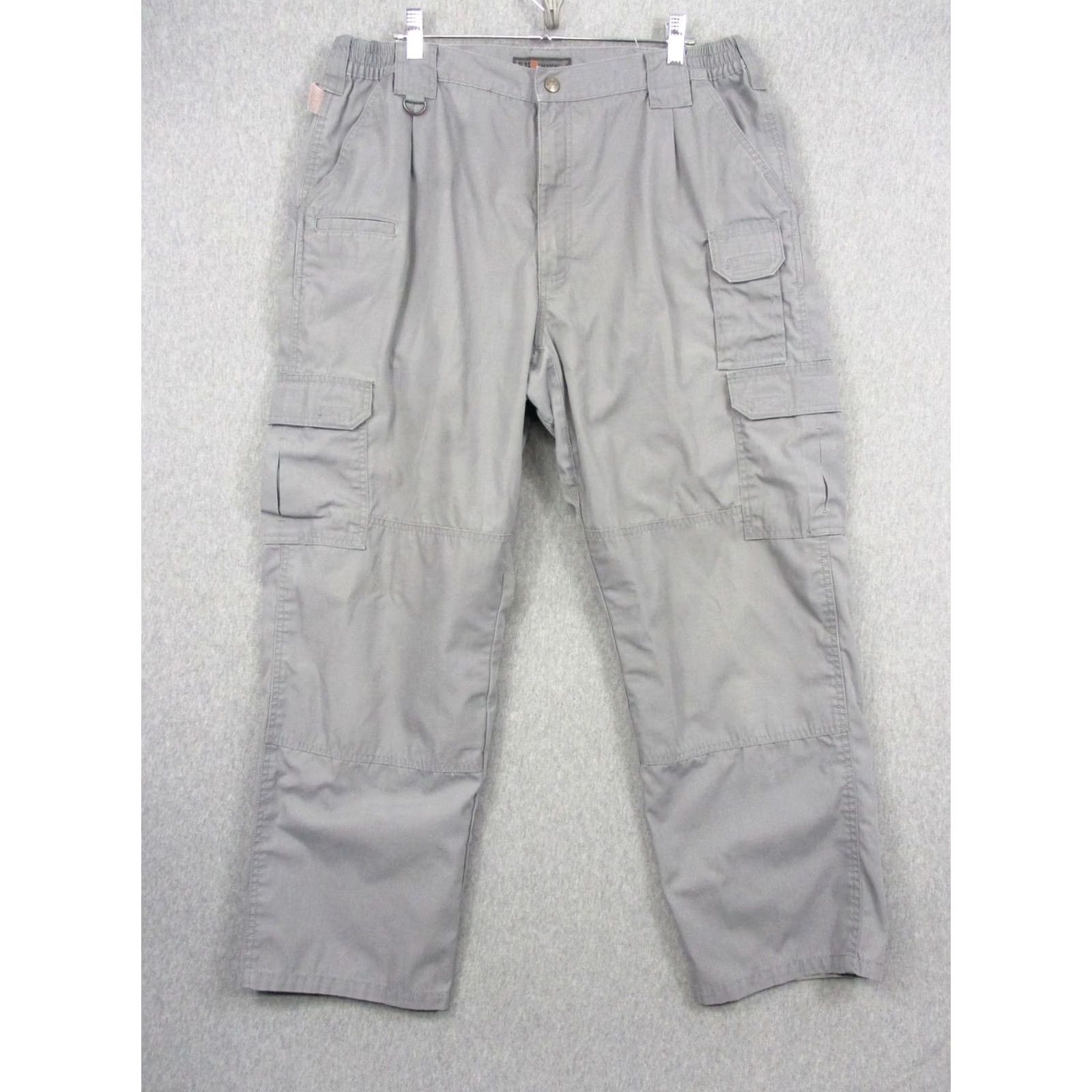 Vintage 5.11 Tactical Pants Mens Gray Relaxed Fit Cargo Workwear 38x30 Size US 34 / EU 50 - 2 Thumbnail