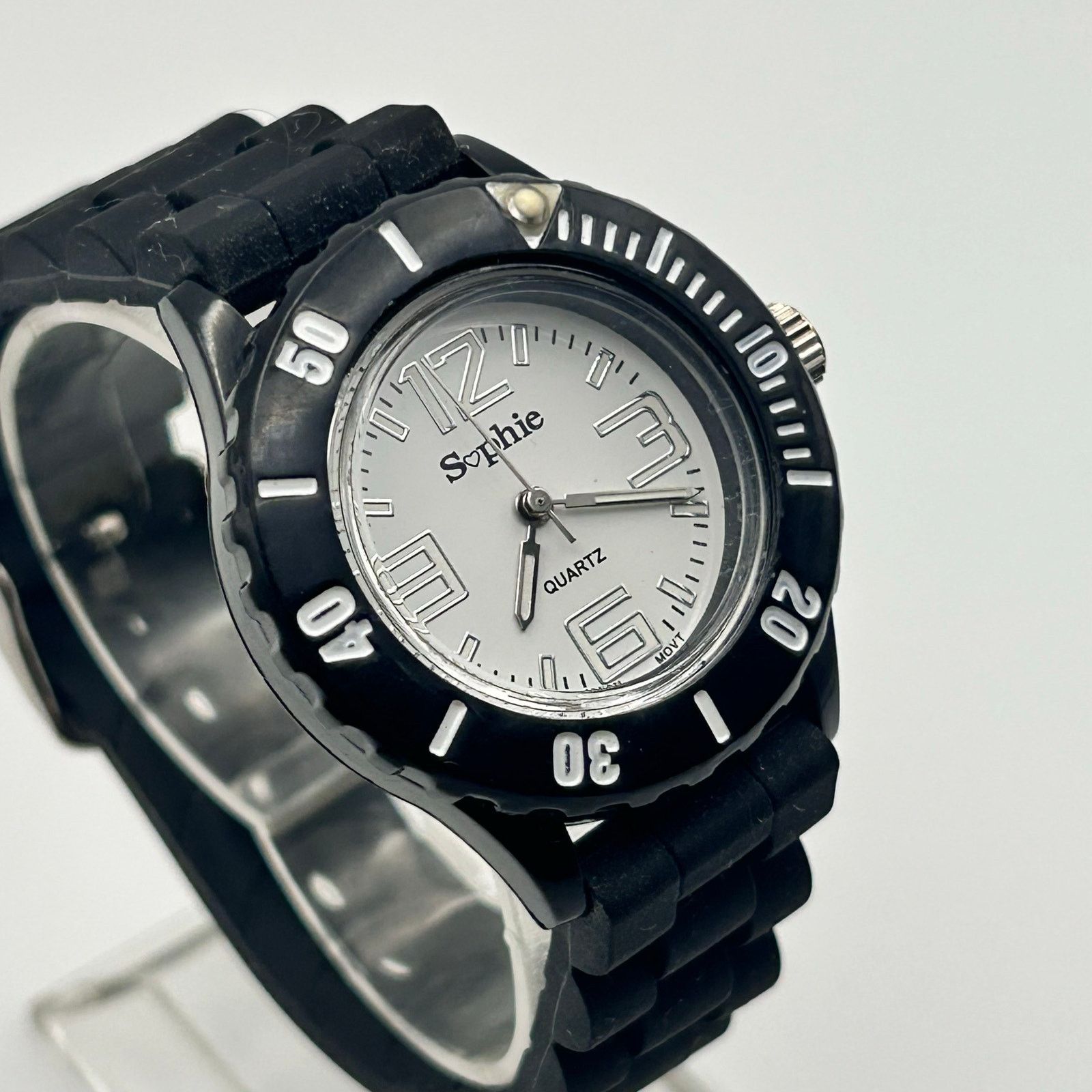 Other Sophie White Dial Women’s Quartz Watch, Black 35mm Working Size ONE SIZE - 2 Thumbnail