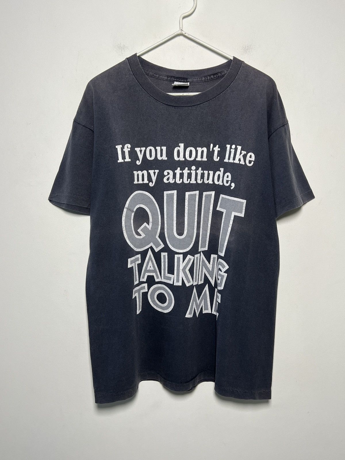 Seditionaries vintage single stitch quit talking to me t shirt Size US L / EU 52-54 / 3 - 1 Thumbnail