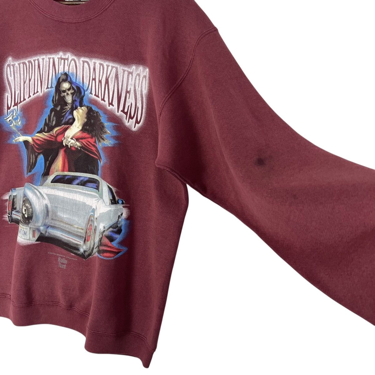 Vintage 90s Vintage Rollin Hard “slippin into darkness” Distressed Size US M / EU 48-50 / 2 - 5 Thumbnail