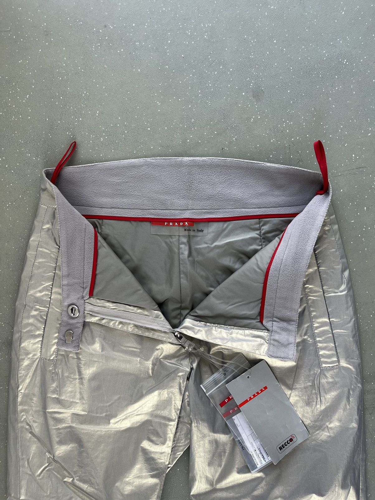 Prada Prada Silver Ski Pants Size 27" / US 4 / IT 40 - 8 Thumbnail