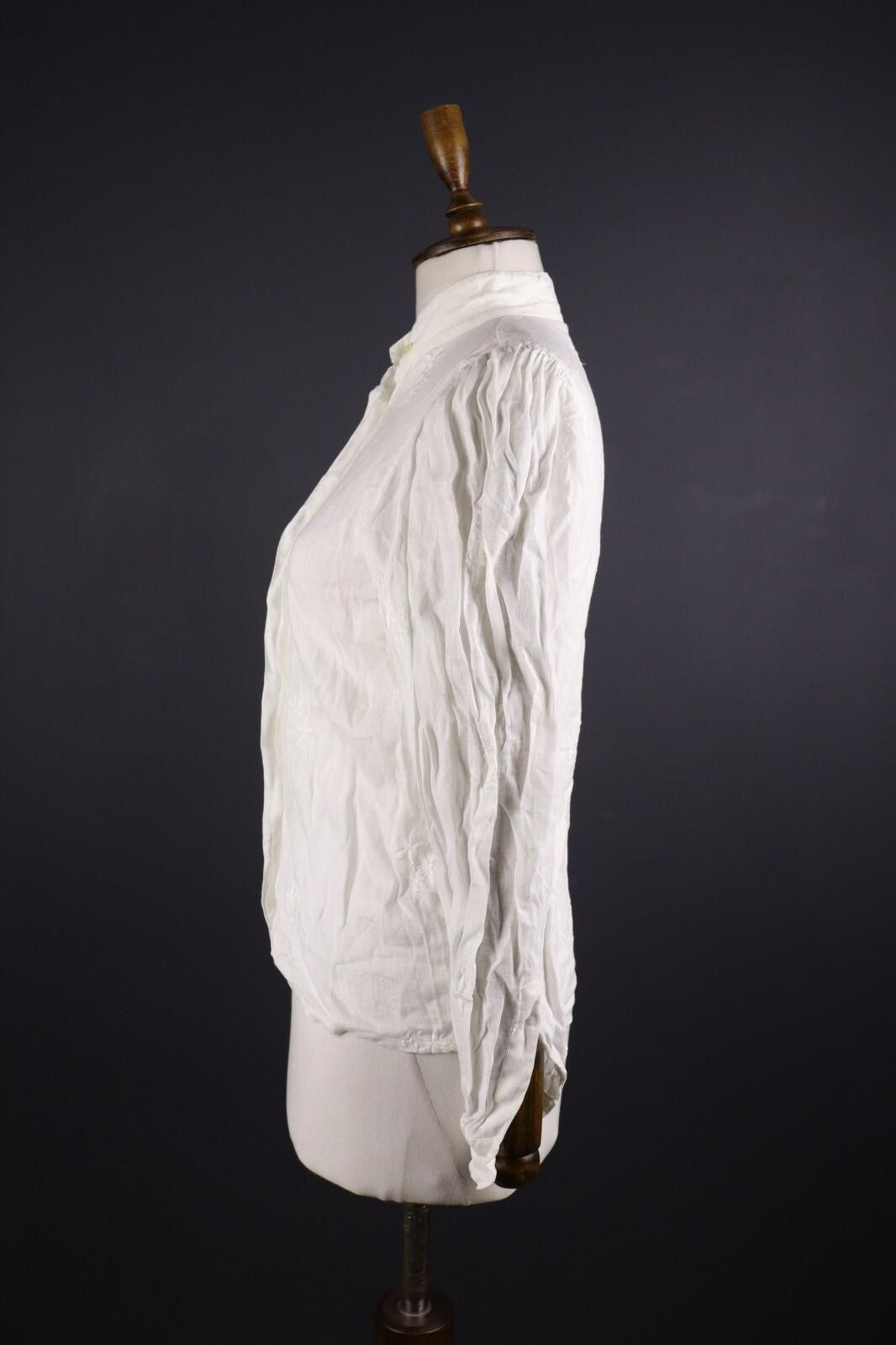 Escada Escada Margareta Ley Vintage Linen Floral Blouse Size 34 Size M / US 6-8 / IT 42-44 - 4 Thumbnail