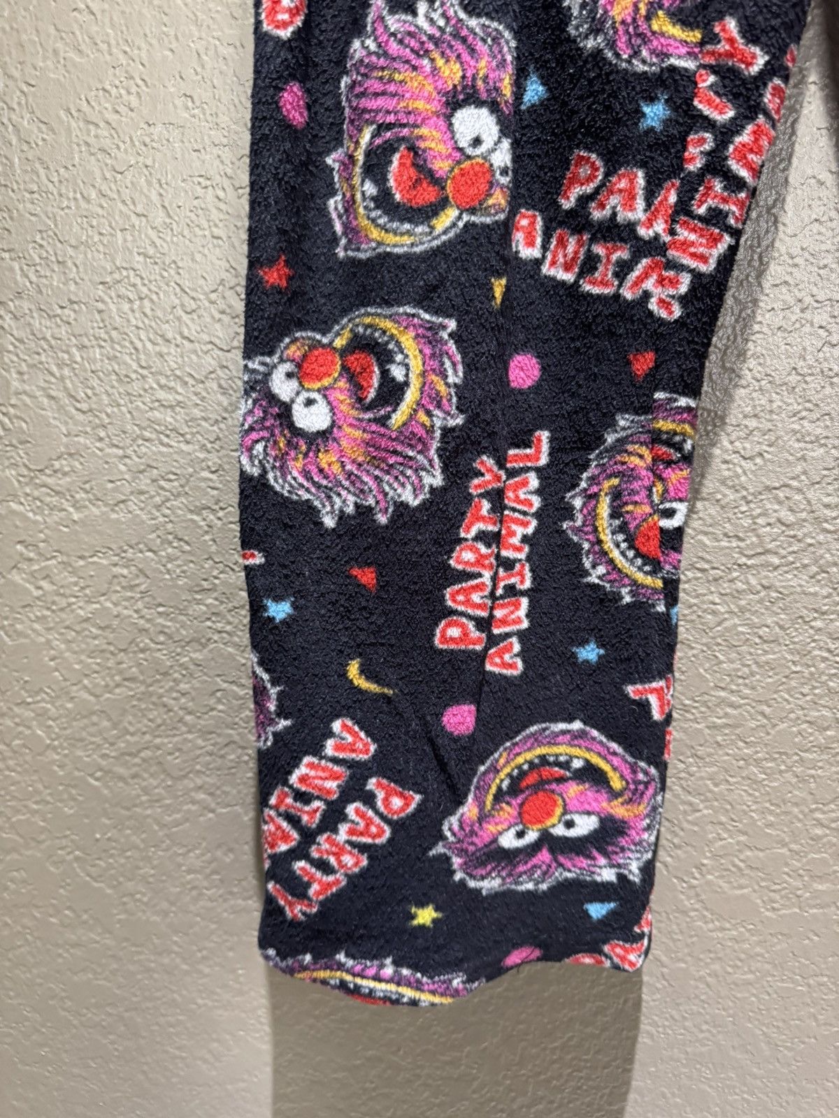 Other Muppets Party Animal Pajama Pants Black and Red Size US 30 / EU 46 - 6 Thumbnail