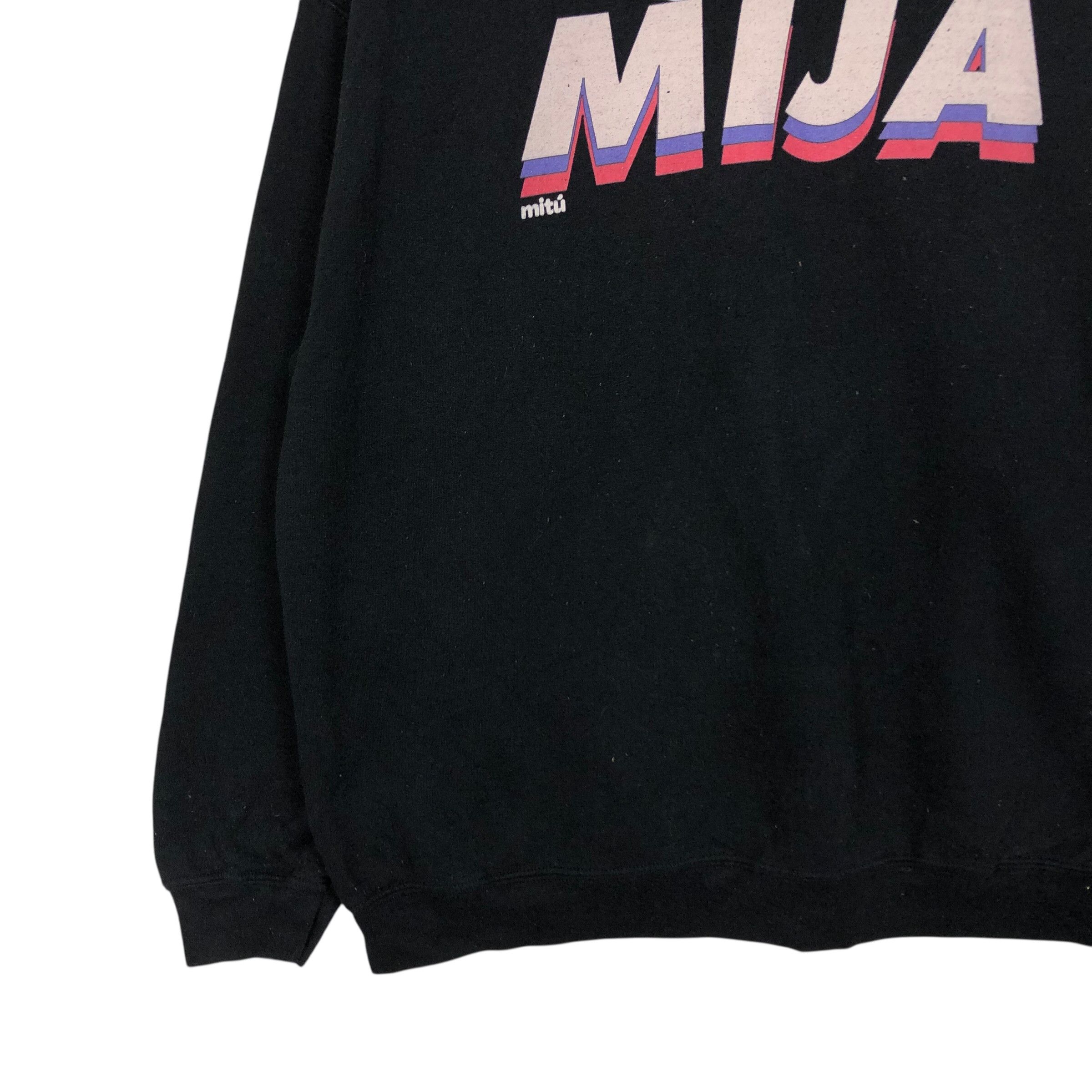 Japanese Brand 📌Vintage Sweatshirt Mija Big Logo Spell Out Issey Miyake Size US L / EU 52-54 / 3 - 5 Thumbnail