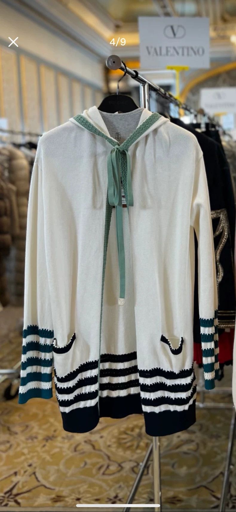 Loro Piana LORO PIANA Knitted sweater cardigan Size M / US 6-8 / IT 42-44 - 6 Thumbnail