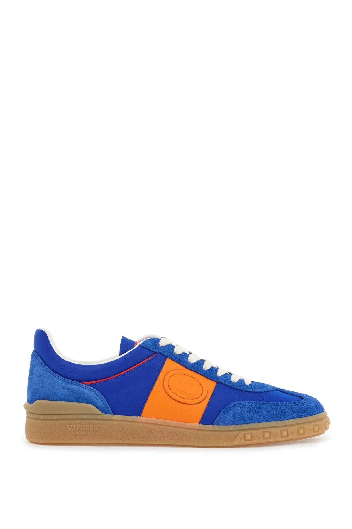 Valentino o1s22i1n1224 Suede Leather Low-Top Sneakers in Blue Size US 10 / EU 43 - 1 Thumbnail