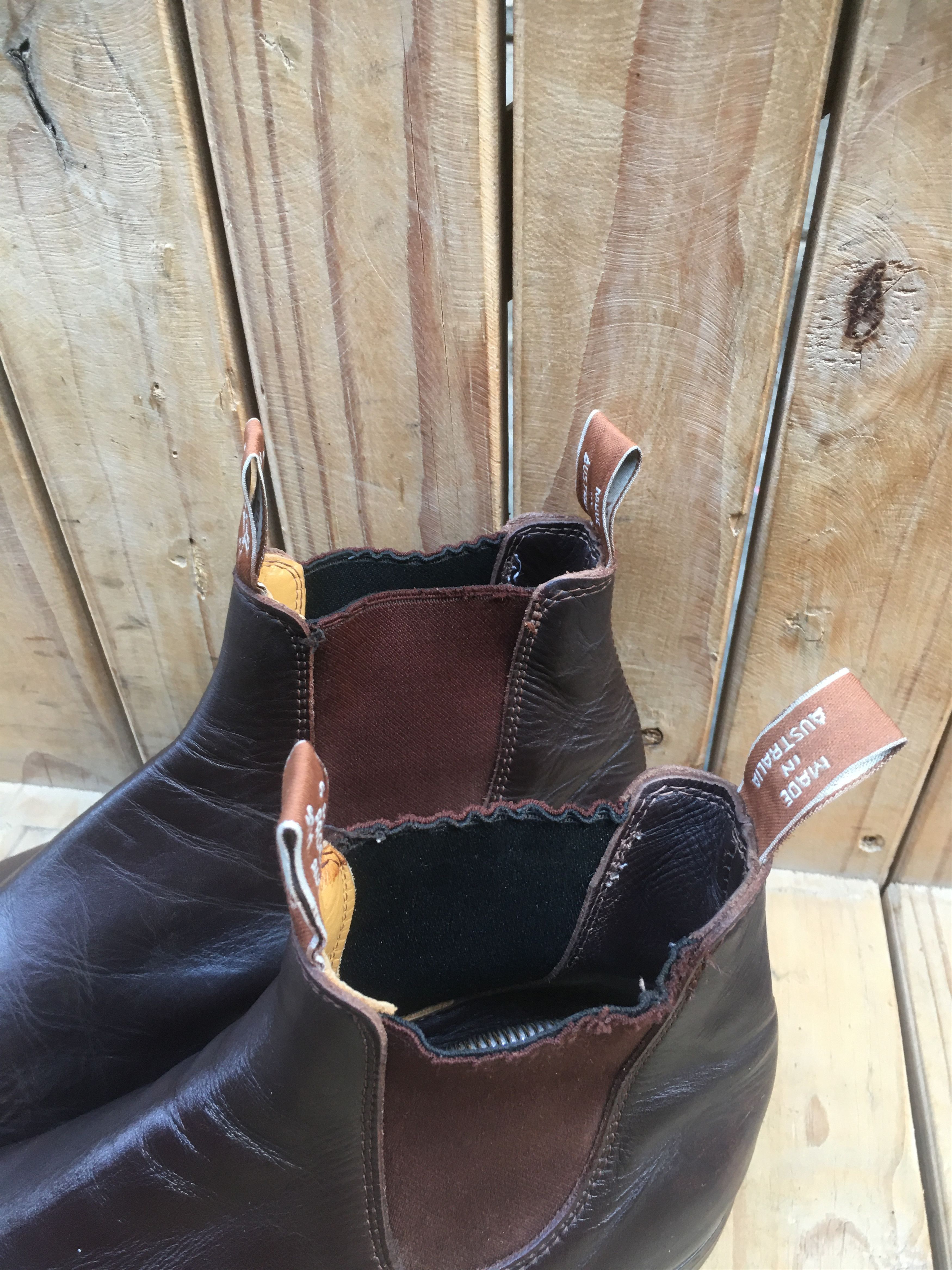 R.M. Williams RM Williams Brown Leather Boots Sz Uk 9.5 H USA 10.5 Size US 10.5 / EU 43-44 - 17 Thumbnail
