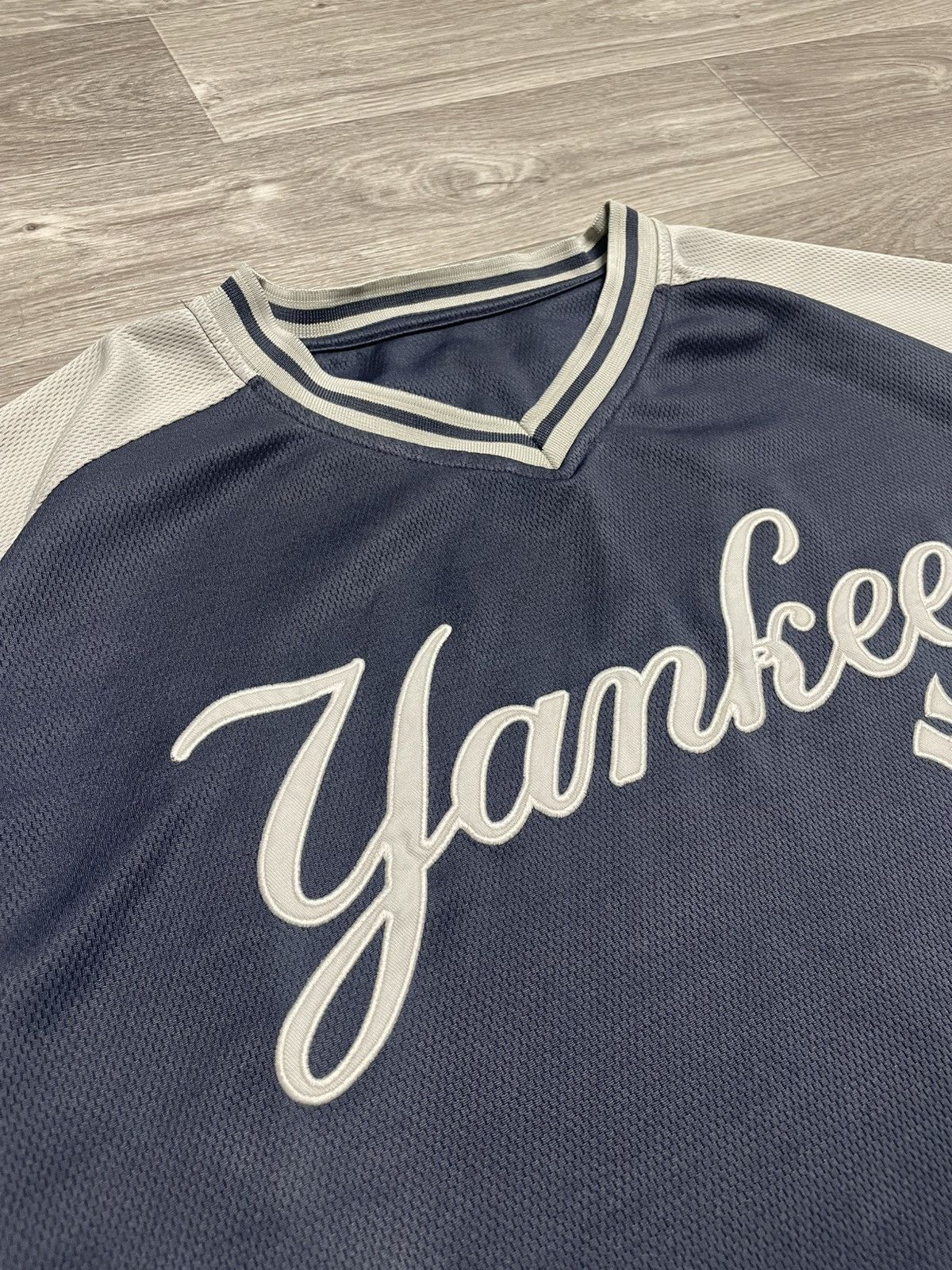 New York Yankees Stitches New York Yankees Embroidered Patch Jersey Shirt 90s Size US XL / EU 56 / 4 - 8 Thumbnail