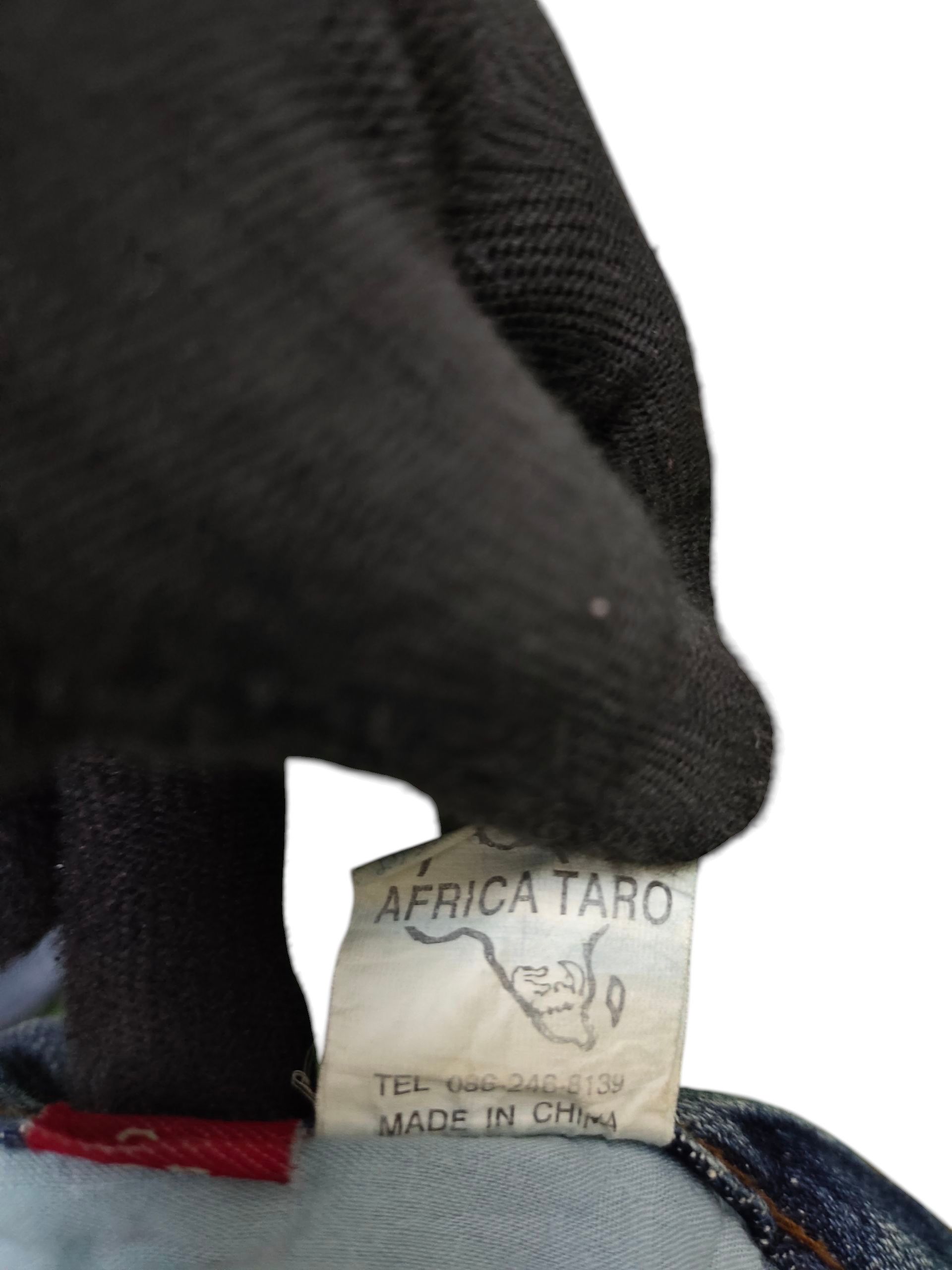 Tornado Mart Flare Jeans Africa Taro Distress Denim Bootcut Low Rise Y2k Size US 29 - 10 Thumbnail