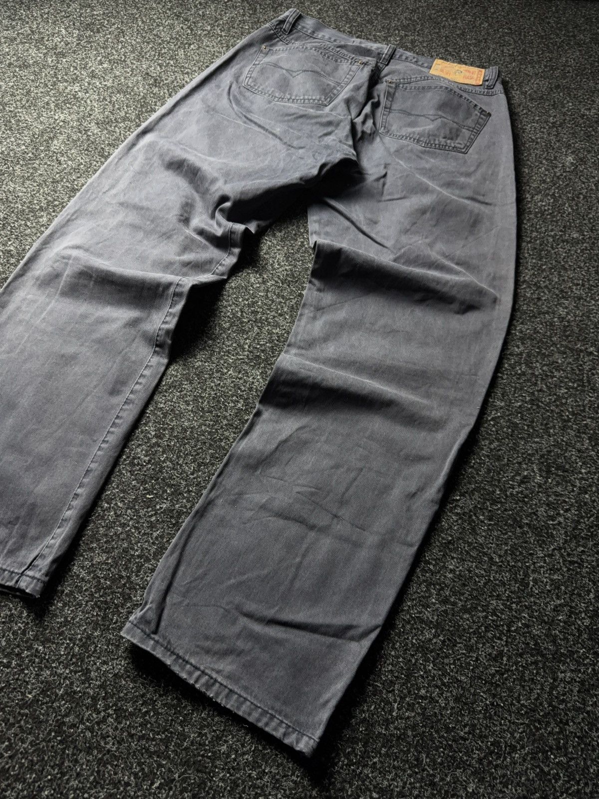 Diesel Avant Garde 90s Retro Y2K Luxury Faded Diesel pants Jeans Size US 33 - 13 Thumbnail
