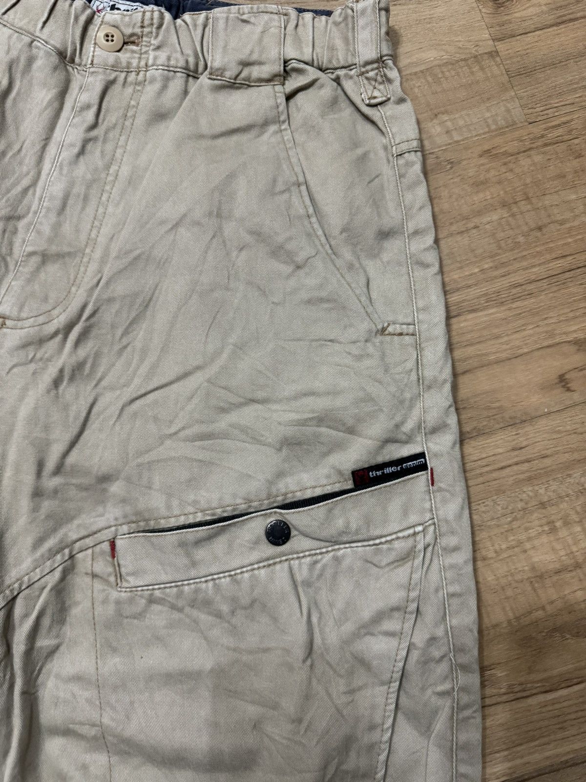 Other Vintage Thriller Denim Skaters Cargo Pants Size US 34 / EU 50 - 3 Thumbnail