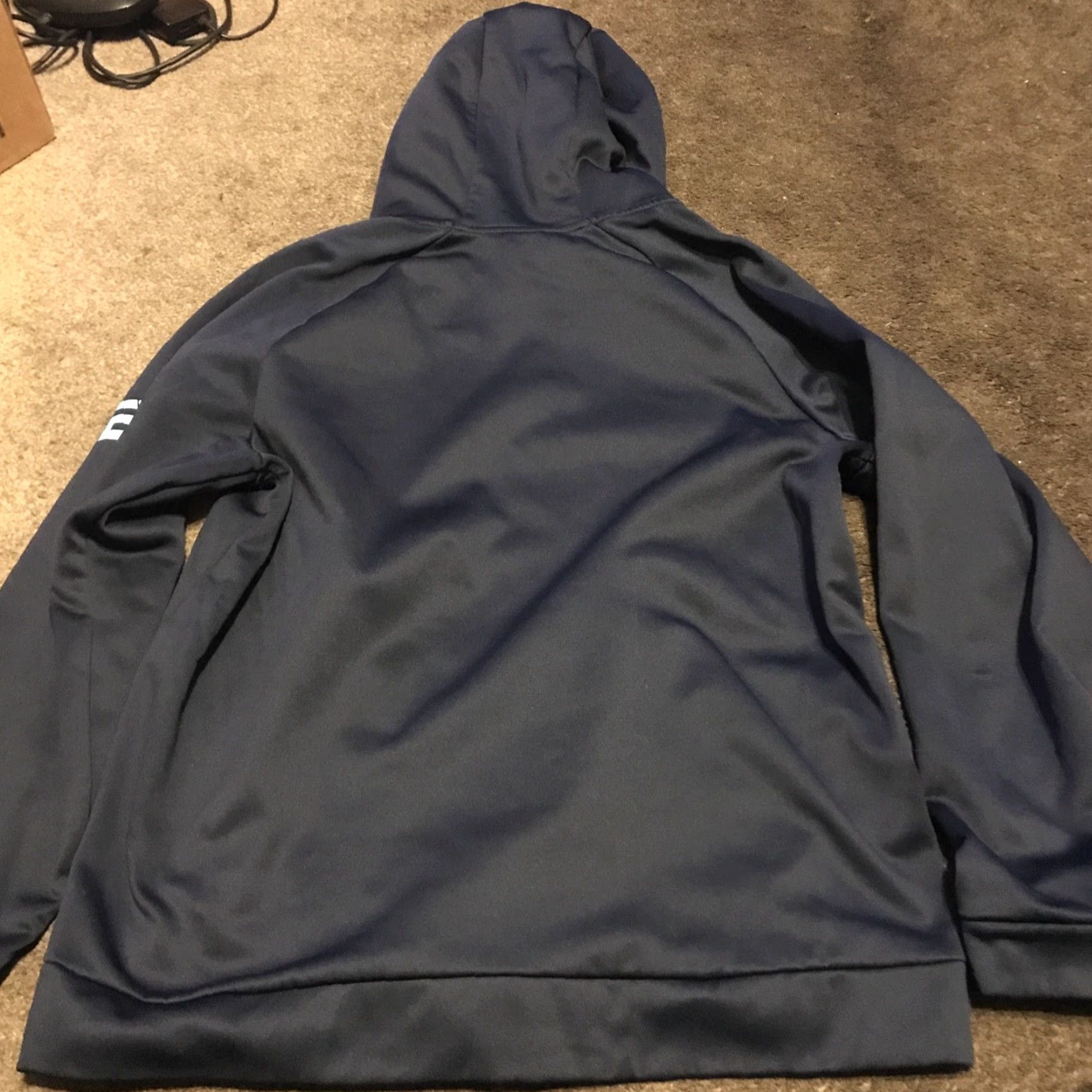Nike Nike Thermafit Pullover Hoodie Navy Blue L Men Hooded Regular Size L Nike Thermafit Pullover Hoodie Navy Blue Men Hooded Regular Size L Size US L / EU 52-54 / 3 - 6 Thumbnail