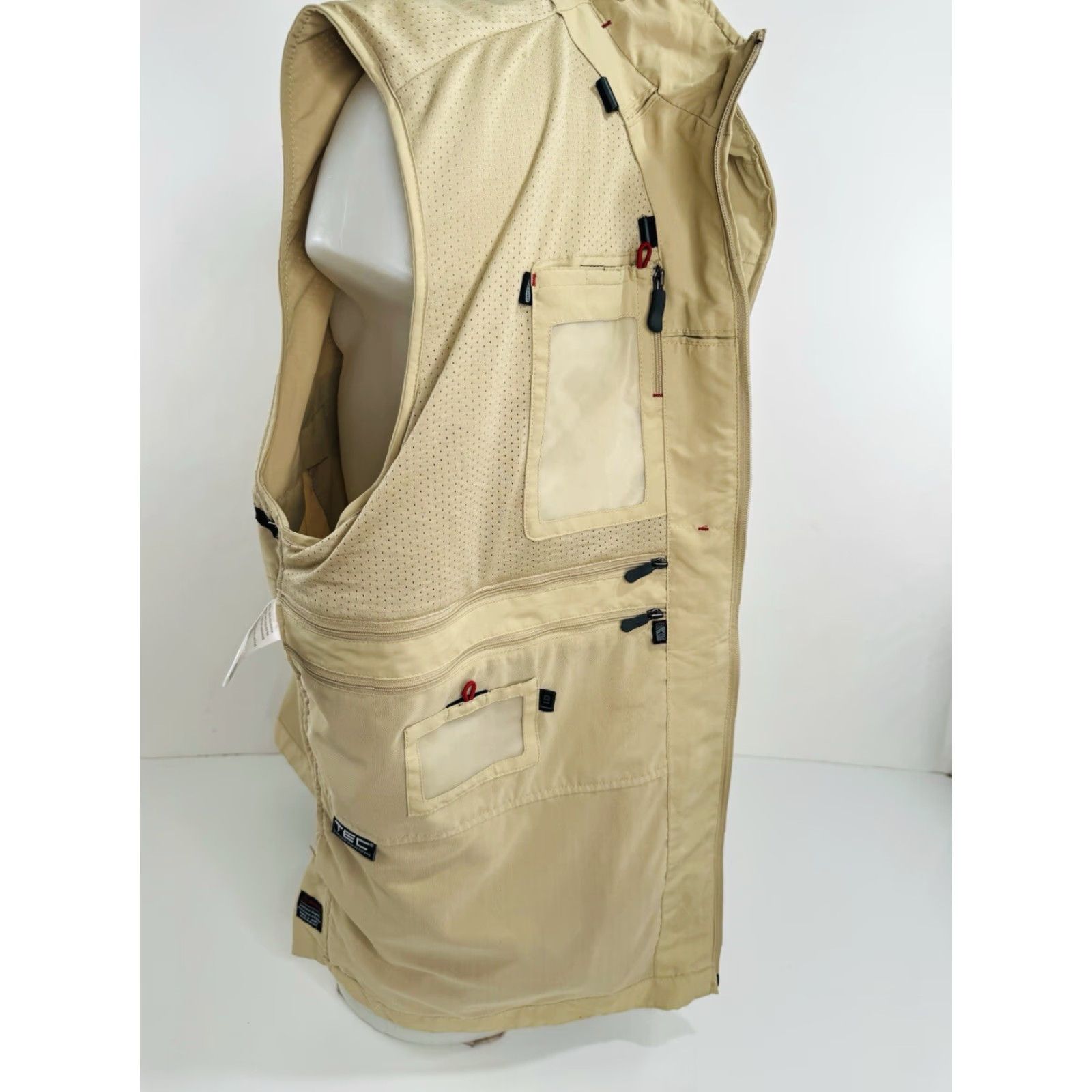 Vintage SCOTTeVEST Vest - XXL Utility Vest Mens Beige 2XL Polyester Size US XXL / EU 58 / 5 - 7 Thumbnail