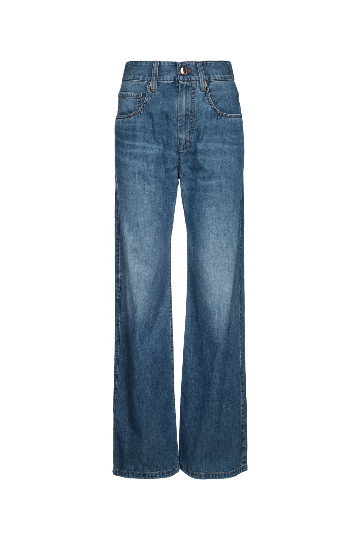 Brunello Cucinelli Pantalone Denim Size 30" / US 8 / IT 44 - 1 Thumbnail