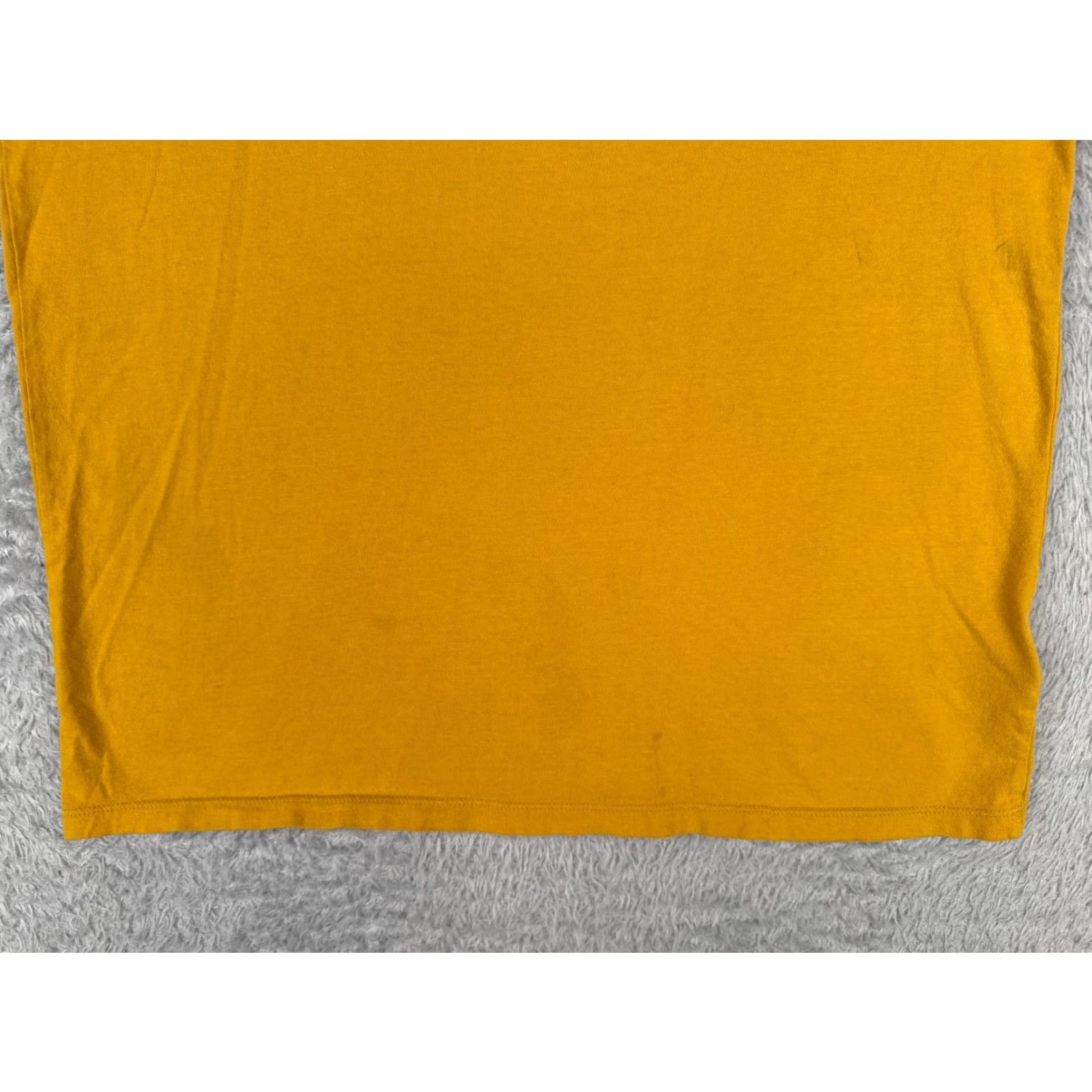 The North Face The North Face Shirt Men Medium Yellow Short Sleeve Logo Cotton Breathable All Seasons Mens Size US M / EU 48-50 / 2 - 5 Thumbnail