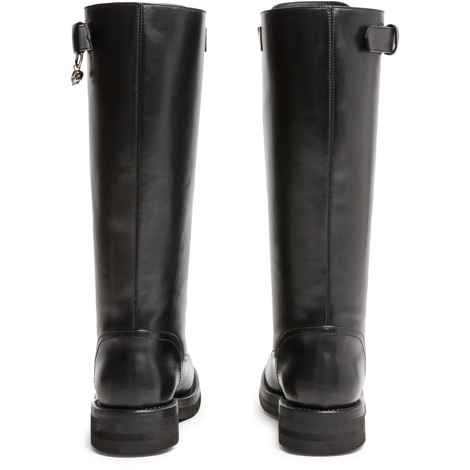 Alexander McQueen ALEXANDER MCQUEEN Black Leather Zip Boots New & Authentic (W Size US 6 / IT 36 - 3 Thumbnail