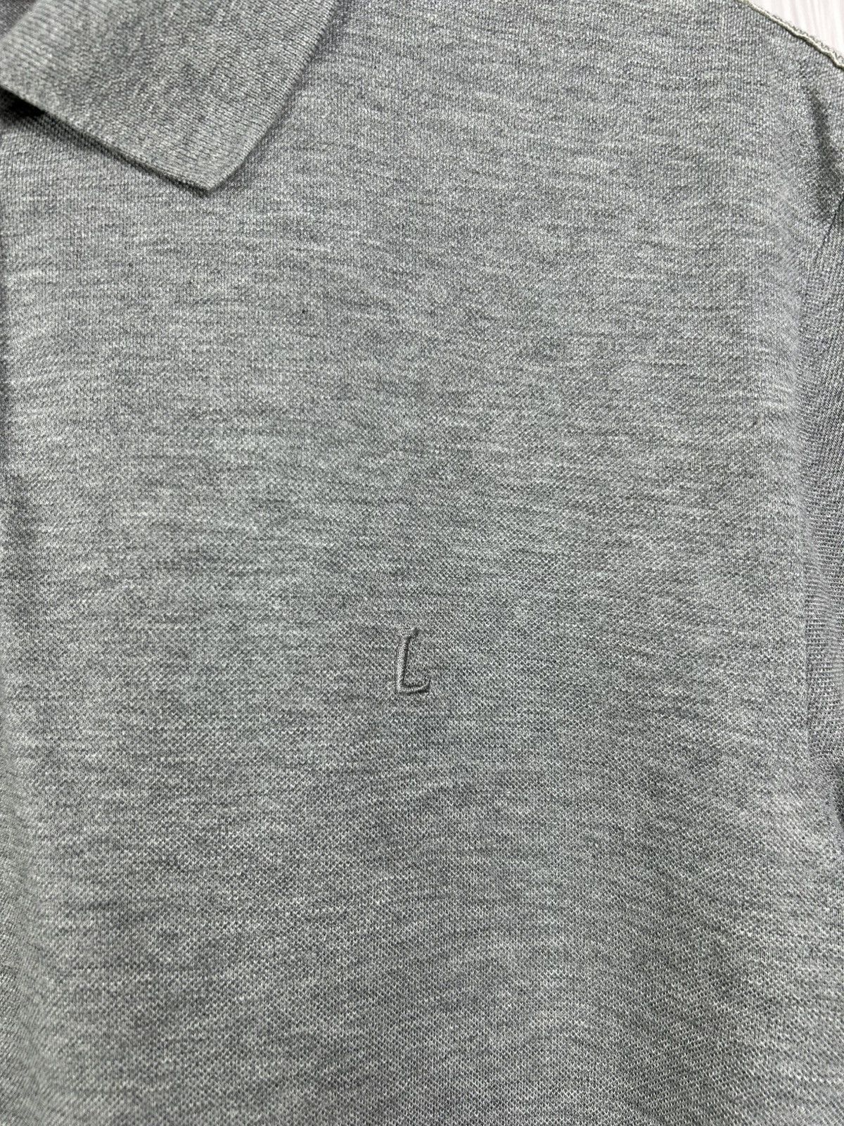 Lanvin LANVIN Made In Italy 2 Buttons Embroidered Logo Polo Size L Size US L / EU 52-54 / 3 - 5 Thumbnail