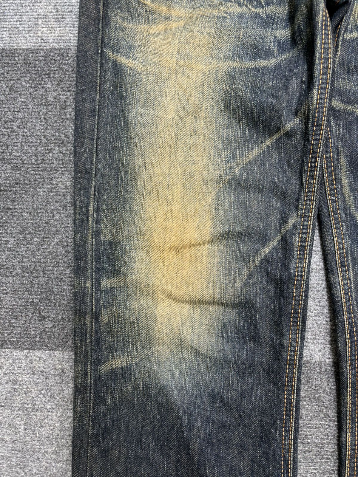 Edwin 💥90s Style💥Rare Insane Edwin 421 Rusty Fades Denim F462 Size US 31 - 7 Thumbnail