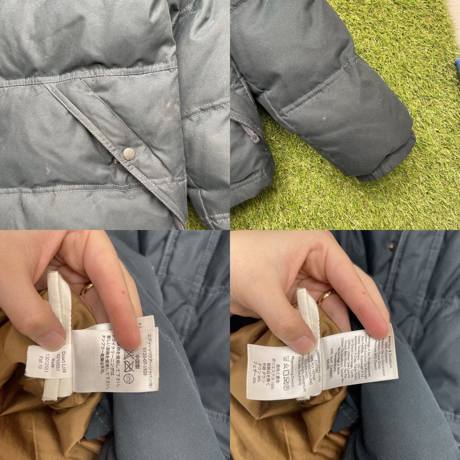 Eddie Bauer Eddie Bauer EB650 Down Jacket Mens M Blue Goose Down 650 Puffer Jacket Solid Zip Full Zip Medium Regular Coat Size US M / EU 48-50 / 2 - 9 Thumbnail