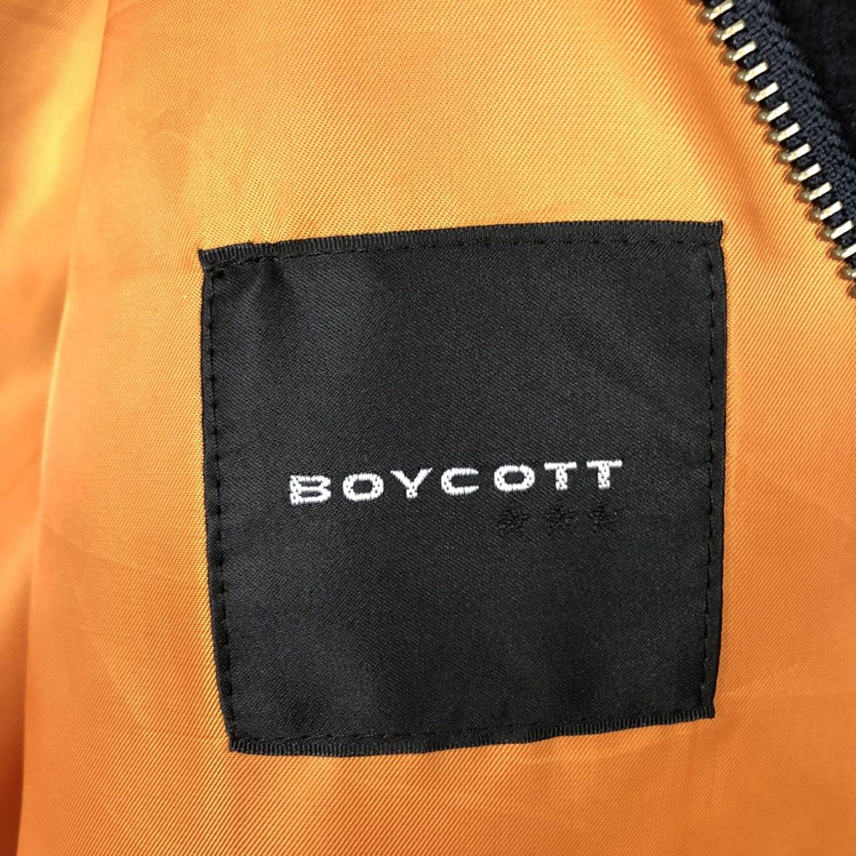 Japanese Brand 🔥VINTAGE WOOL BOMBER JACKET BOYCOTT ISSEY MIYAKE Size US M / EU 48-50 / 2 - 20 Thumbnail