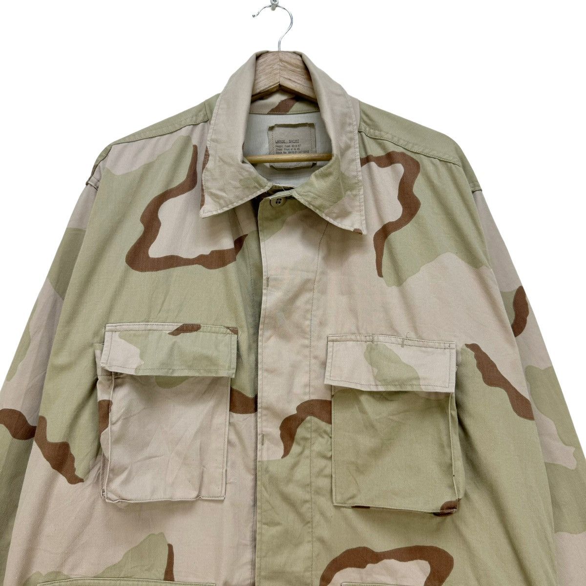 American Apparel ❄️AMERICAN DESERT CAMOUFLAGE COMBAT BUTTON SHIRTS Size US L / EU 52-54 / 3 - 3 Thumbnail