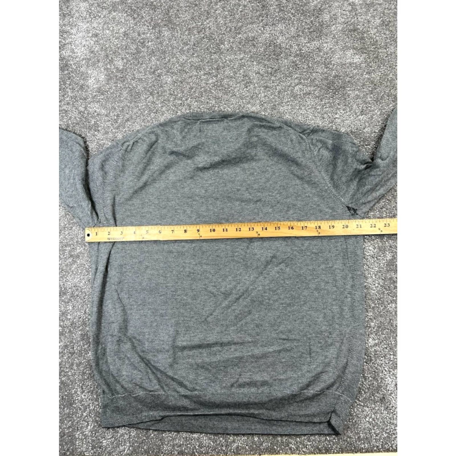Bonobos Bonobos Shirt Mens M Gray Cotton Henley Size US M / EU 48-50 / 2 - 5 Thumbnail