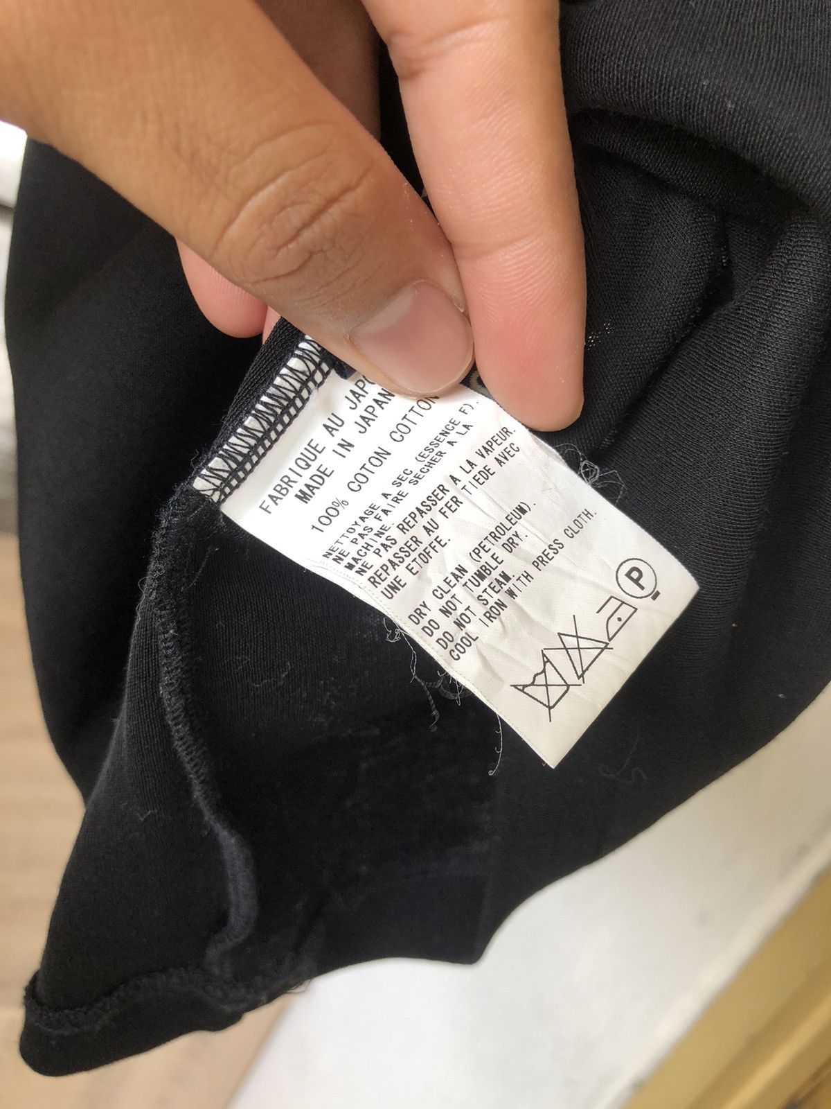 Yohji Yamamoto Y's Yohji Yamamoto Stretchable Black Crop Top Size S / US 4 / IT 40 - 13 Thumbnail