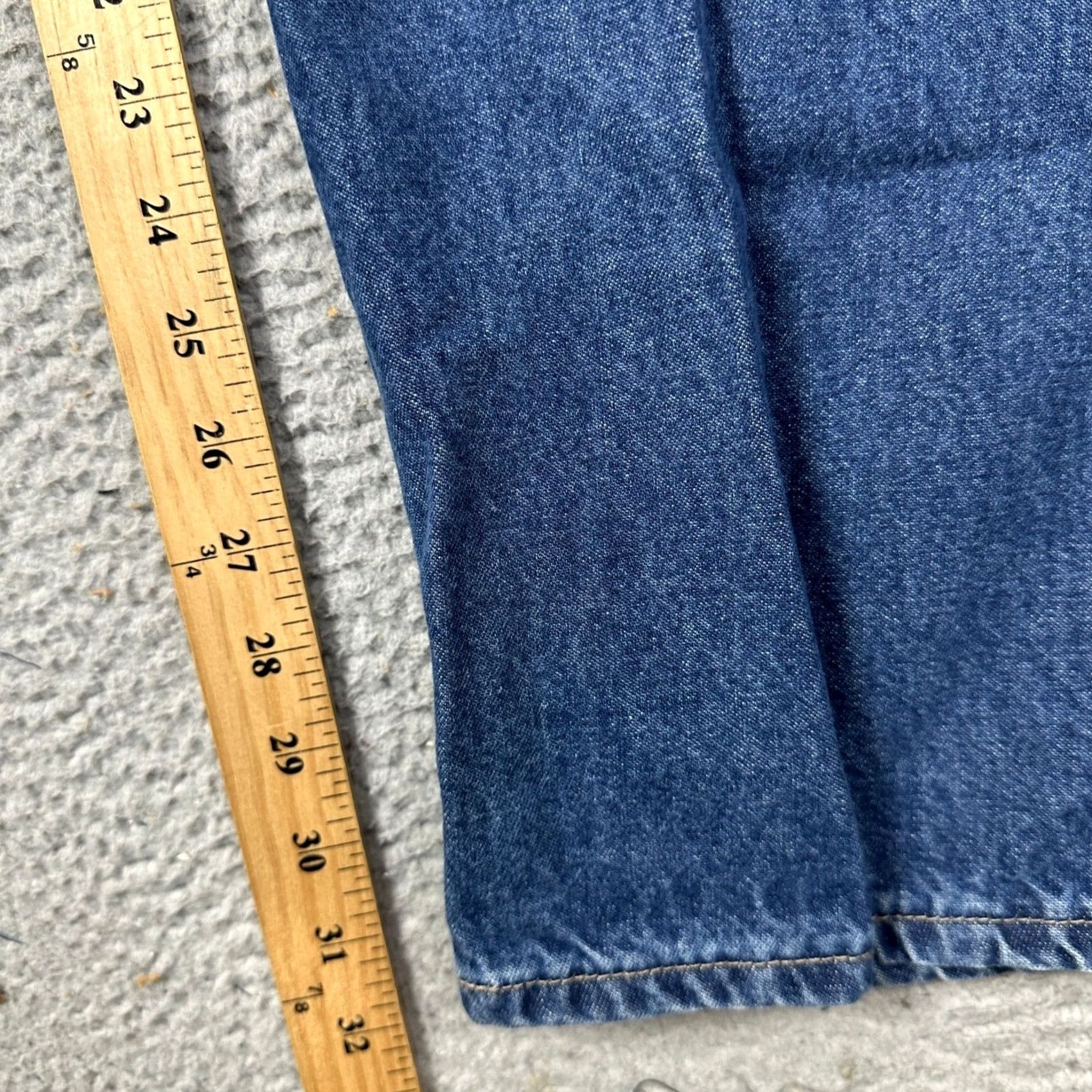 Carhartt Carhartt FR Cat 2 Jeans Men 35X32 Blue Straight Leg Flame-Resistant Workwear EUC Size US 35 - 7 Thumbnail