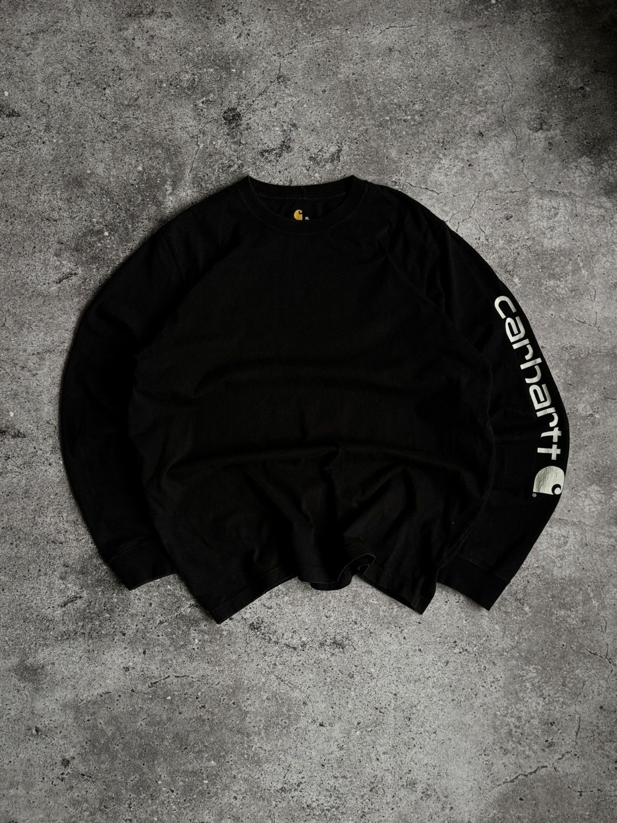 Carhartt × Vintage Vintage Carhartt big logo Y2K oversized long sleeve Size US XL / EU 56 / 4 - 1 Thumbnail