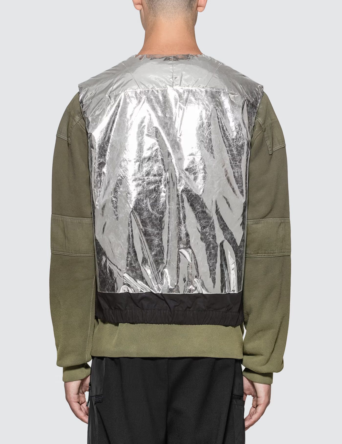 Ambush Design Ambush Silver and Black Padded Vest Size US M / EU 48-50 / 2 - 3 Thumbnail
