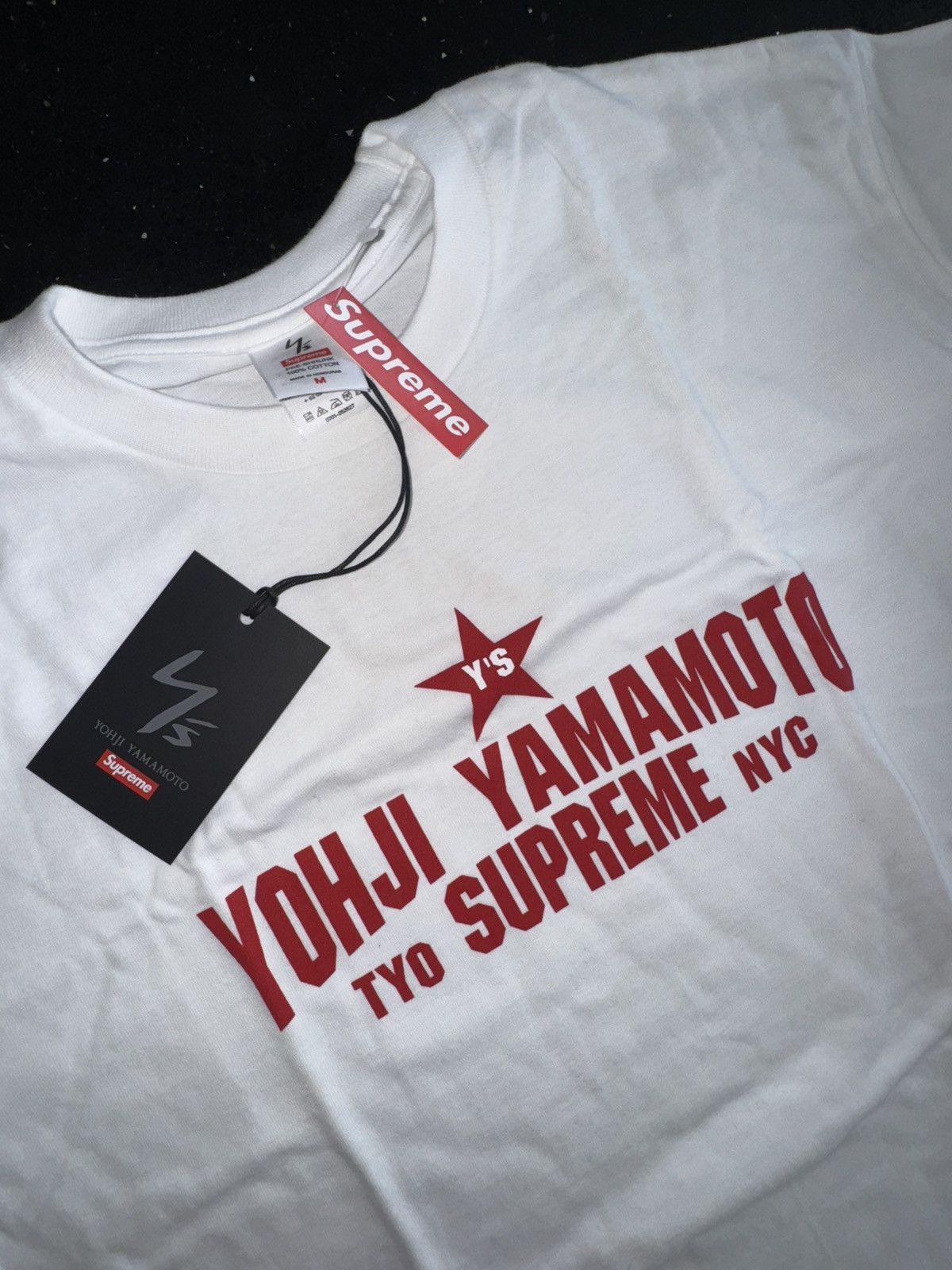 Supreme × Yohji Yamamoto Supreme Y's by Yohji Yamamoto Star