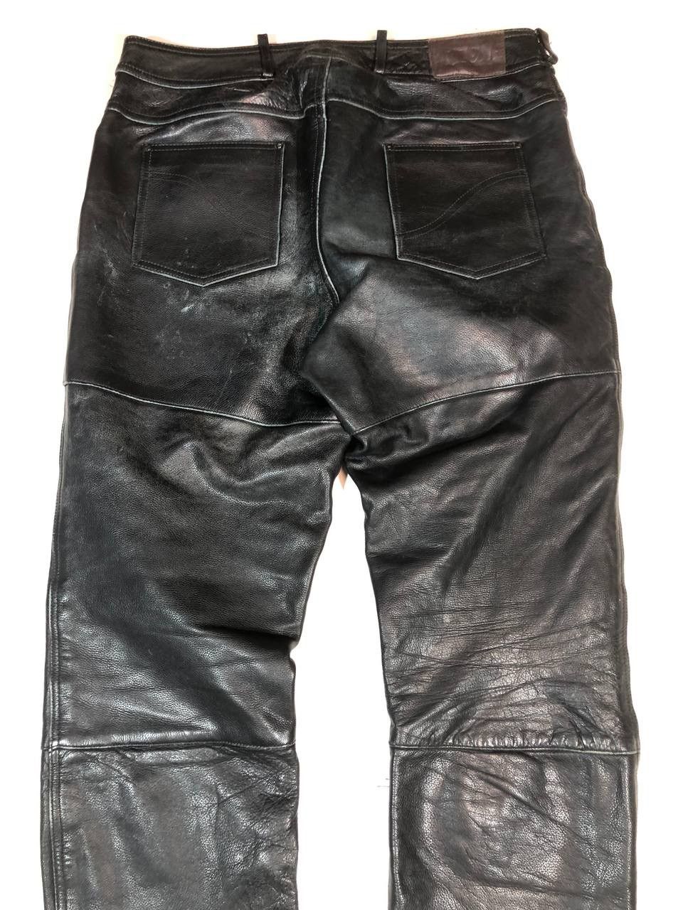 Vintage Leder Vintage Arizona Biker Moto Leather Pants Size US 36 / EU 52 - 6 Thumbnail